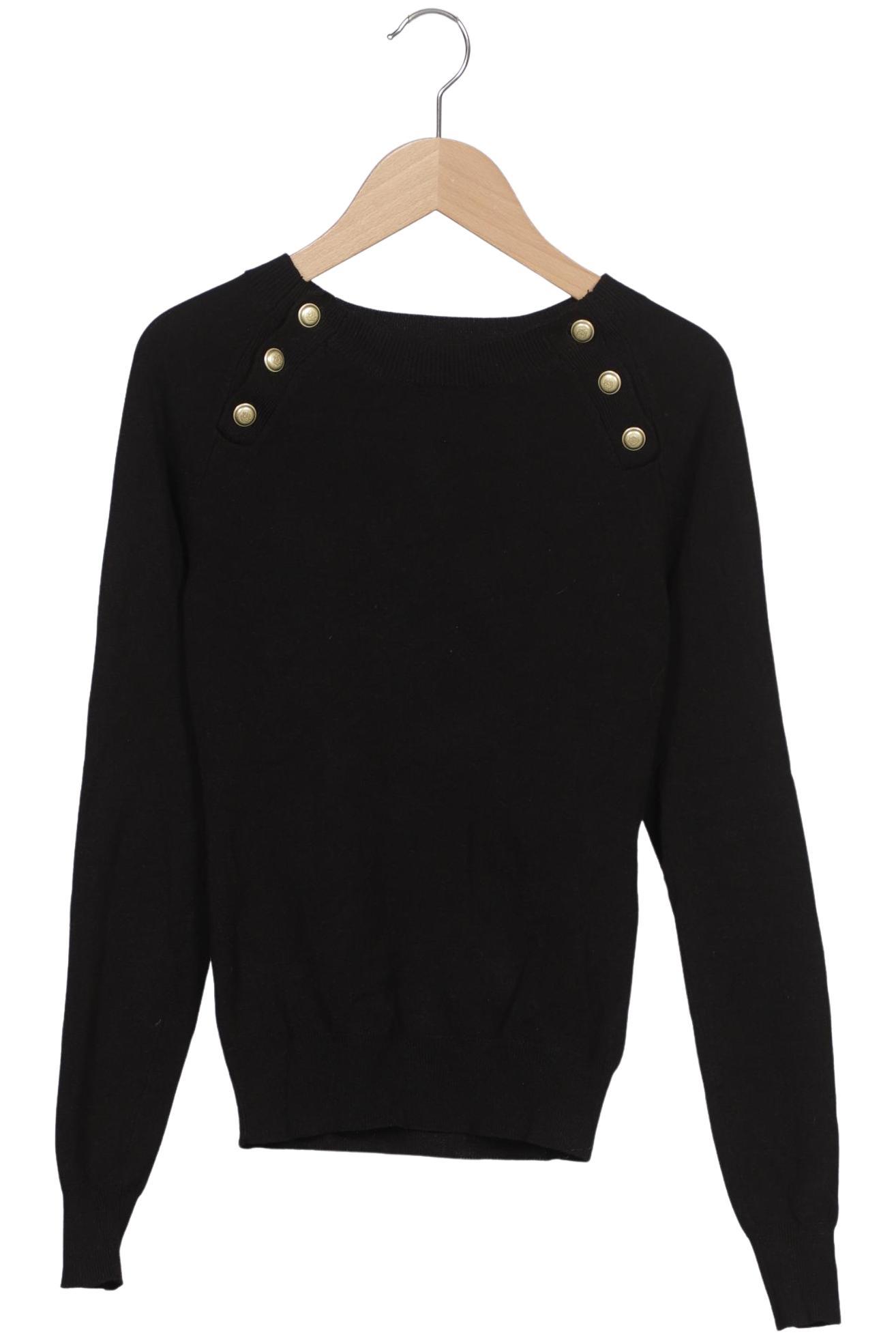 

H&M Damen Pullover, schwarz, Gr. 34