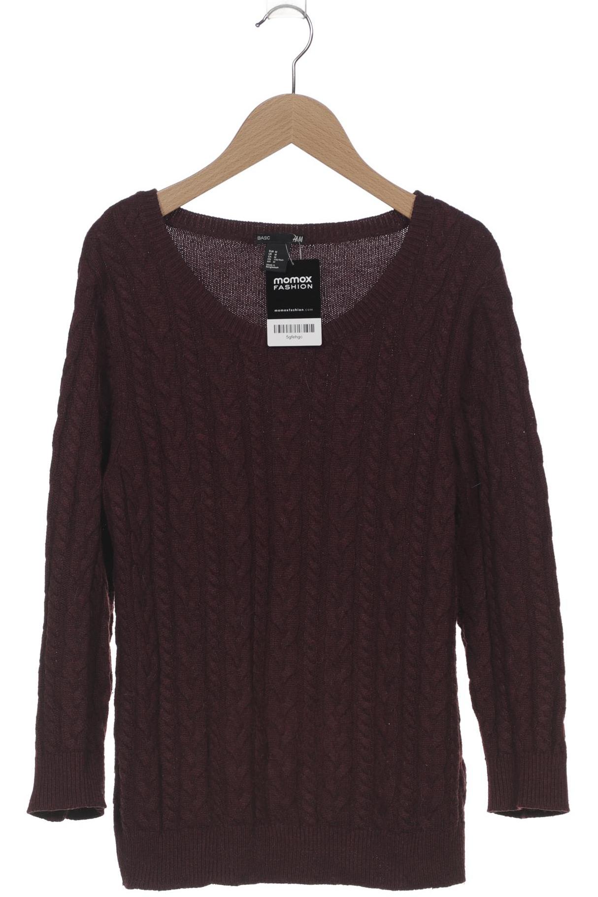 

H&M Damen Pullover, bordeaux, Gr. 38