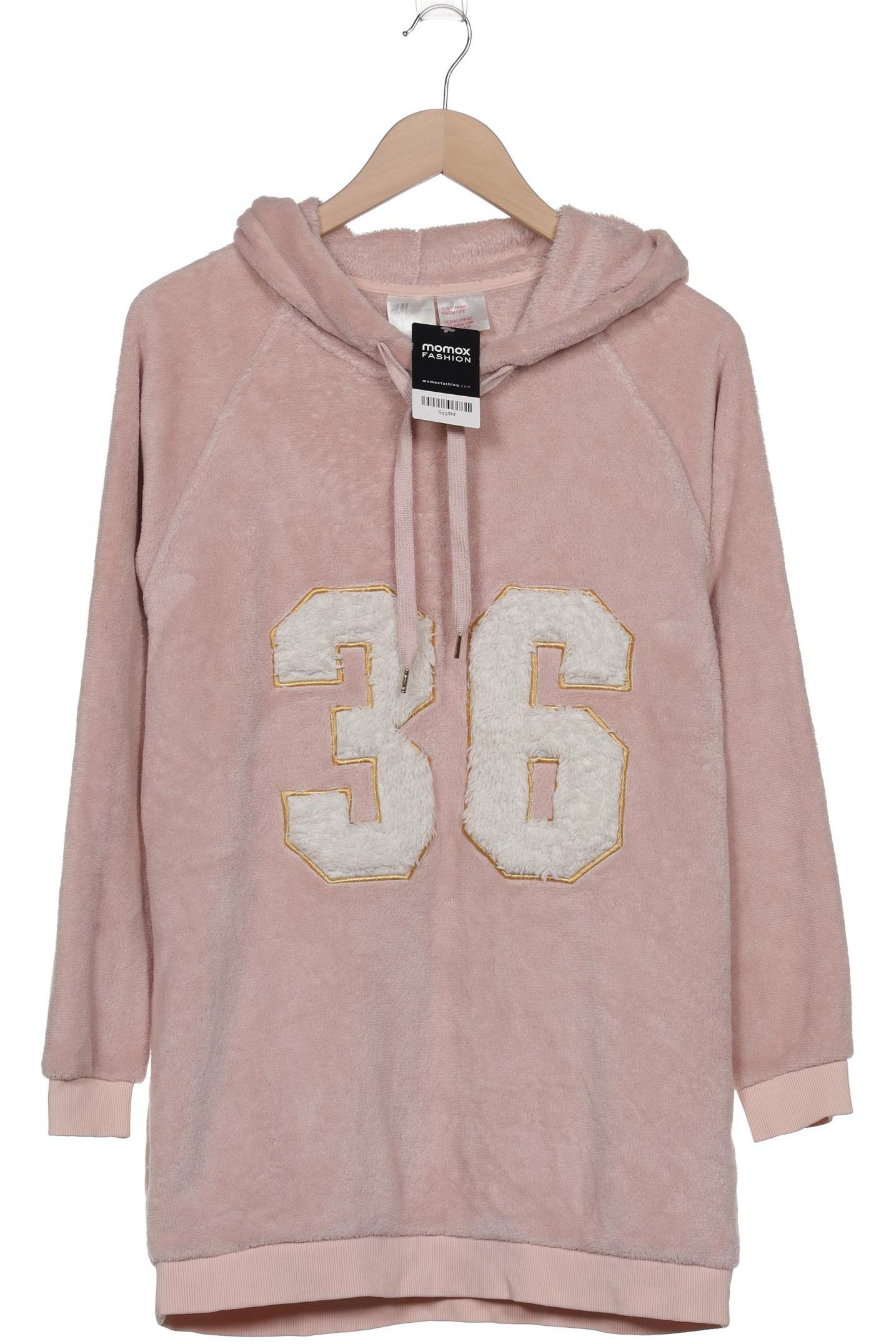 

H&M Damen Kapuzenpullover, pink, Gr. 36