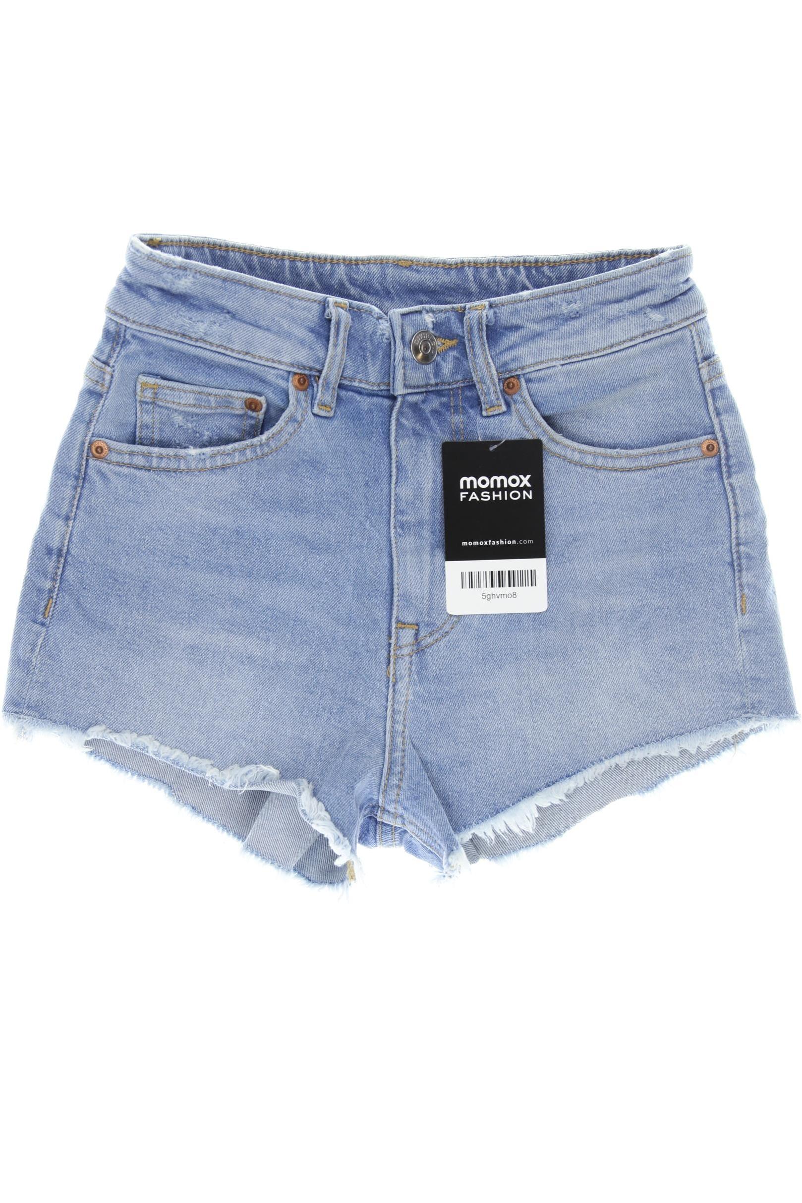 

H&M Damen Shorts, hellblau, Gr. 32