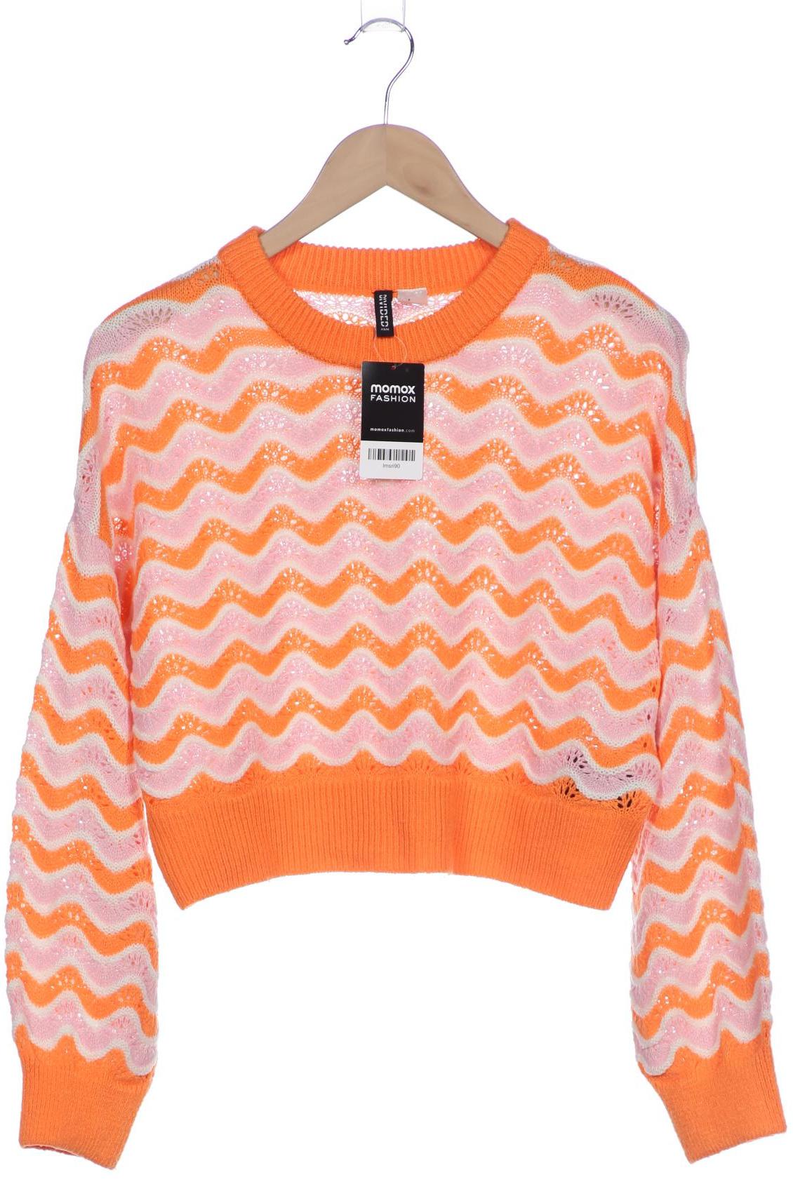 

H&M Damen Pullover, orange, Gr. 36