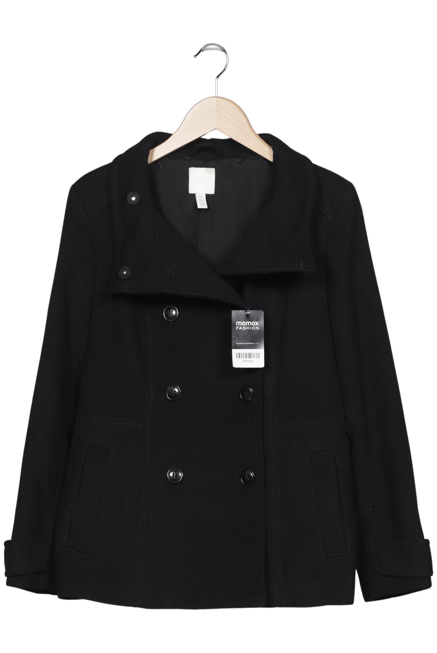 

H&M Damen Jacke, schwarz, Gr. 40