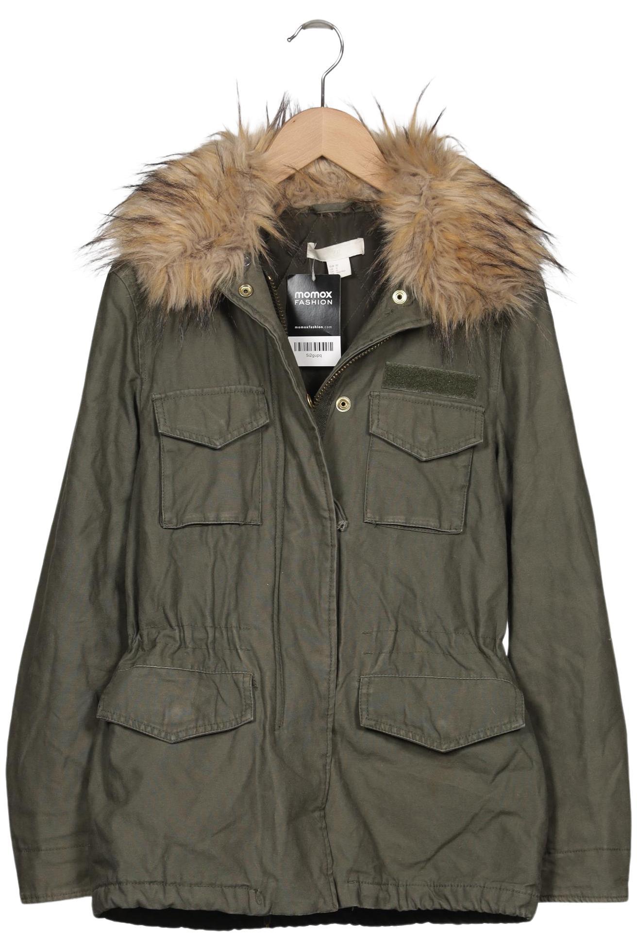 

H&M Damen Jacke, grün, Gr. 32