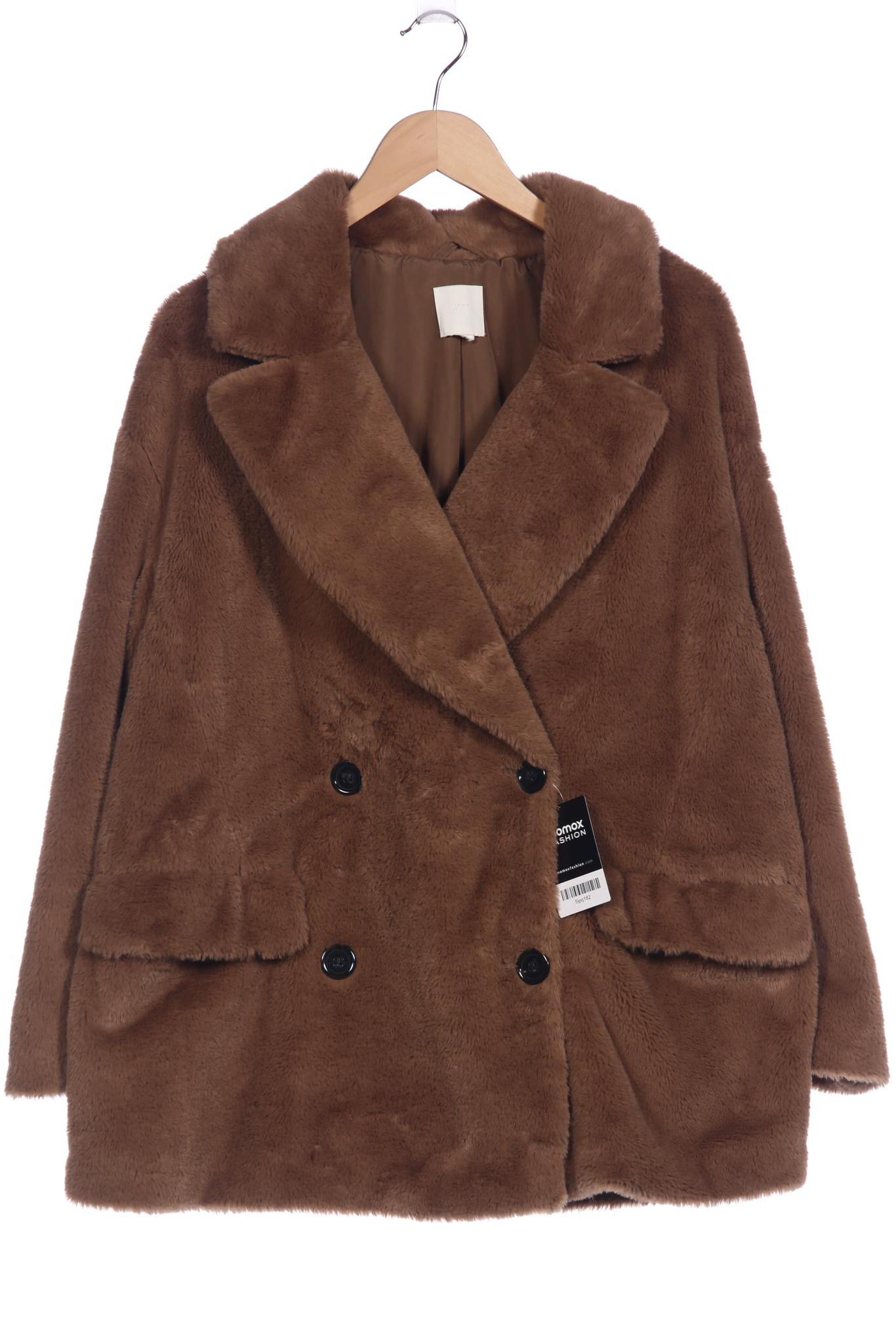 

H&M Damen Mantel, braun, Gr. 42