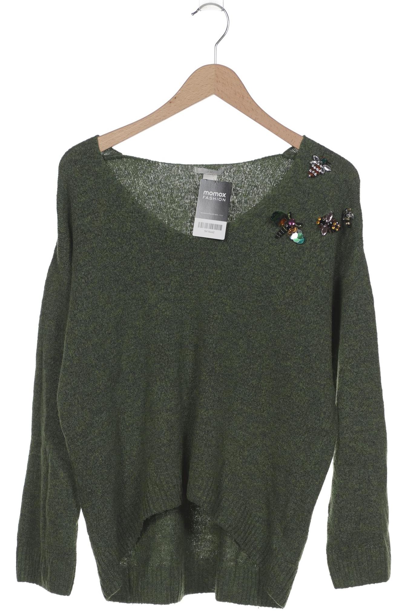 

H&M Damen Pullover, grün, Gr. 38