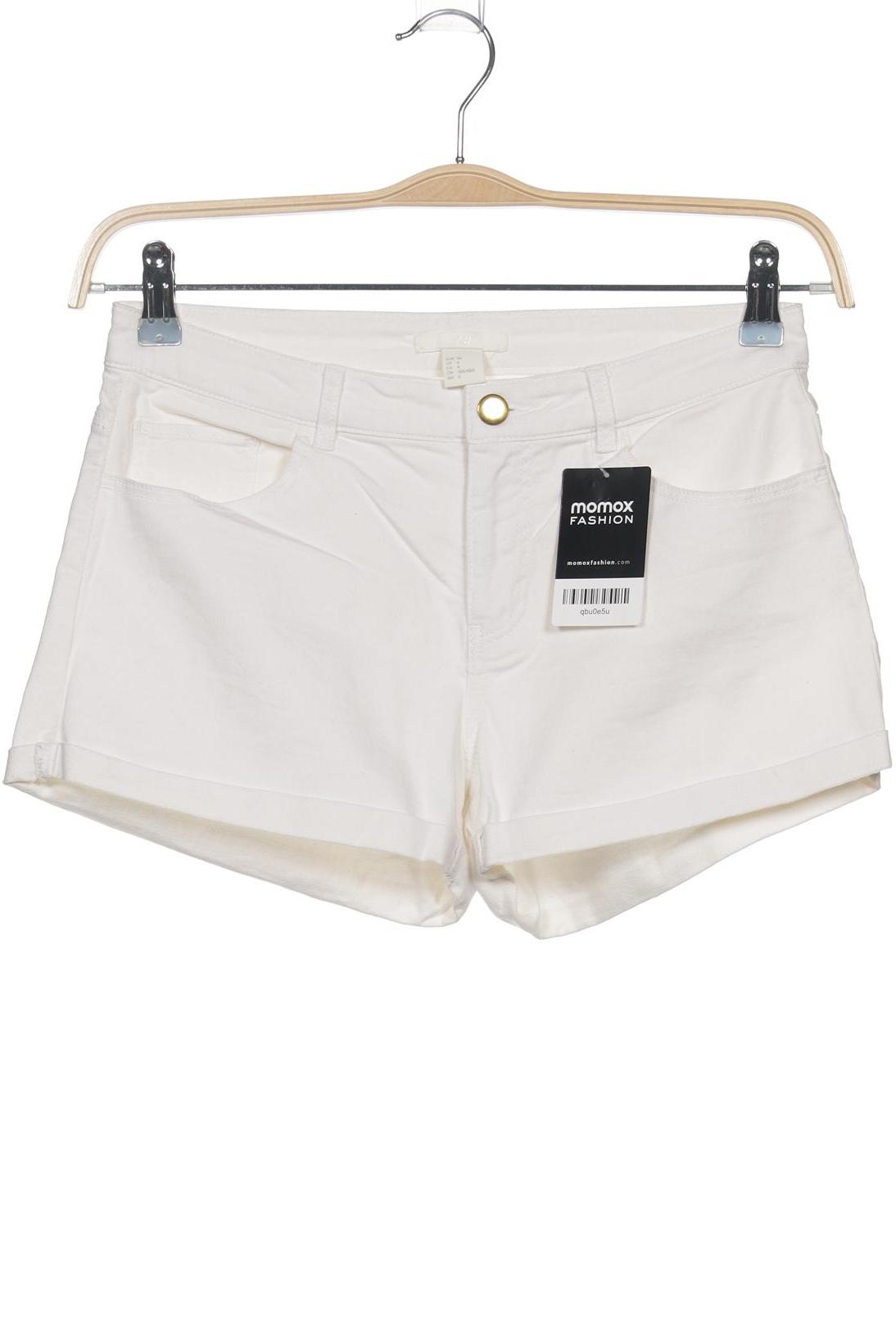 

H&M Damen Shorts, weiß, Gr. 36