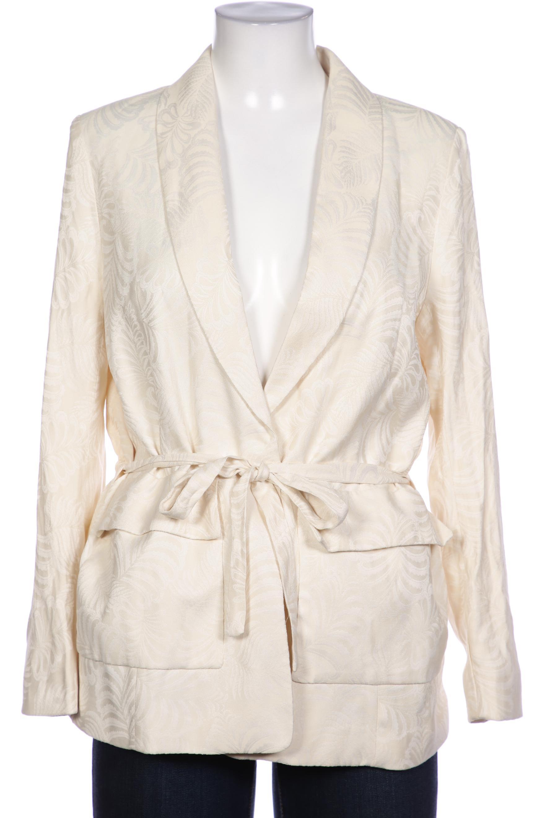 

H&M Damen Blazer, cremeweiß, Gr. 38