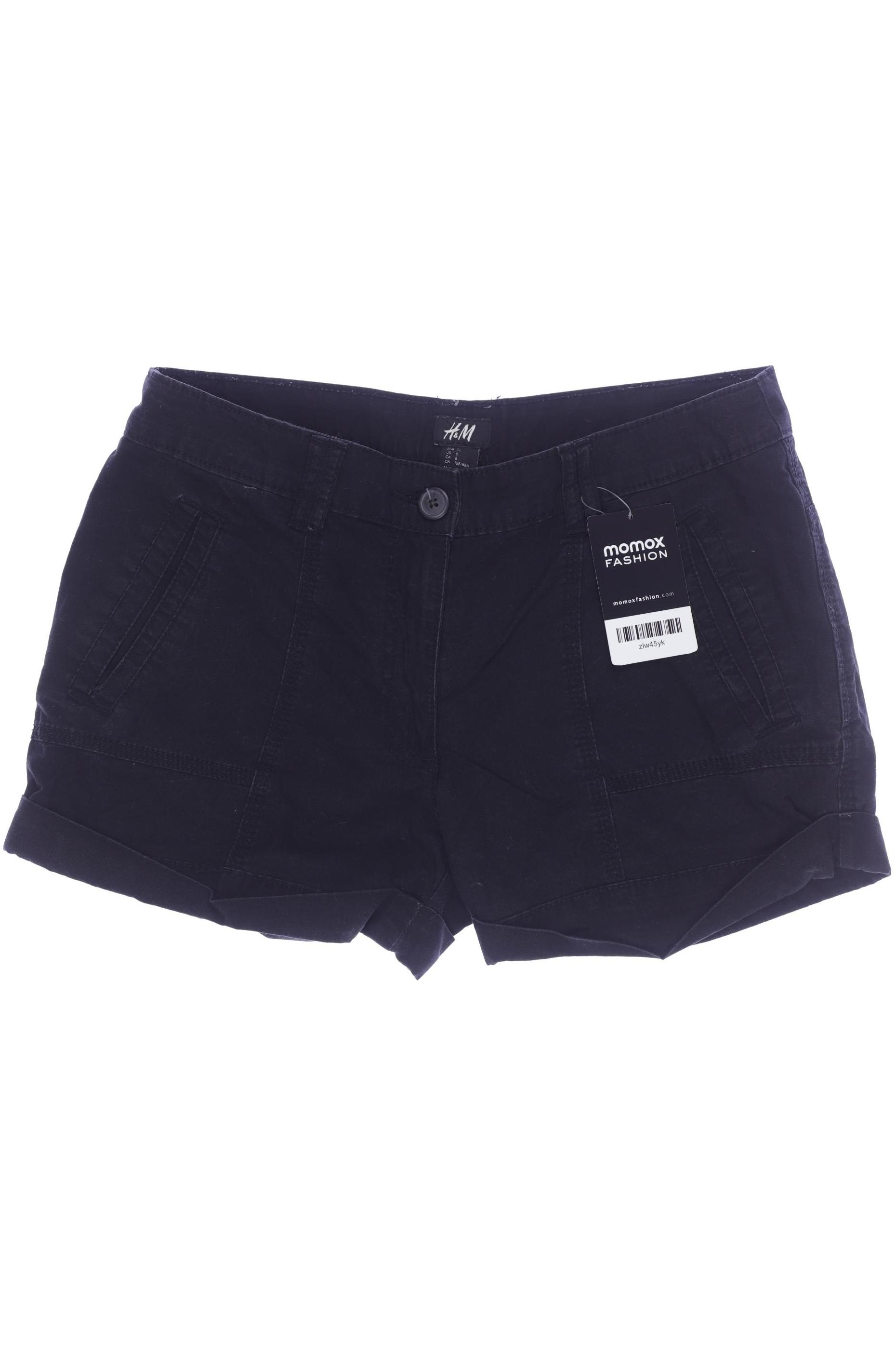 

H&M Damen Shorts, schwarz, Gr. 36