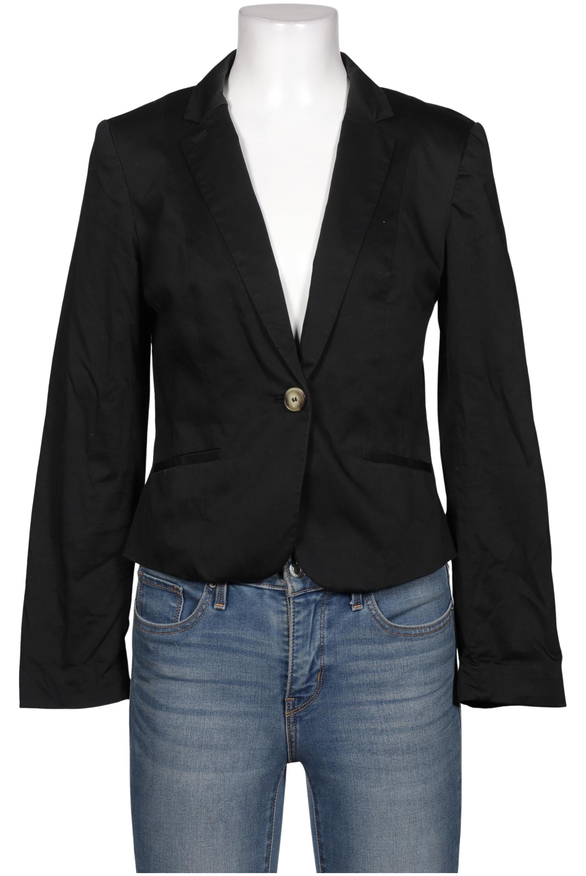 

H&M Damen Blazer, schwarz, Gr. 38
