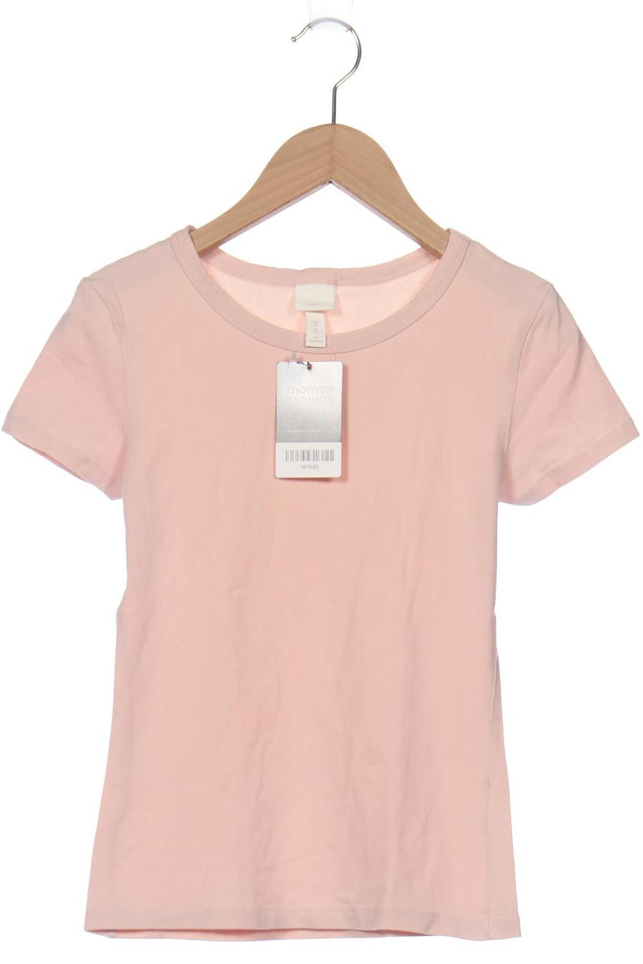 

H&M Damen T-Shirt, beige, Gr. 34