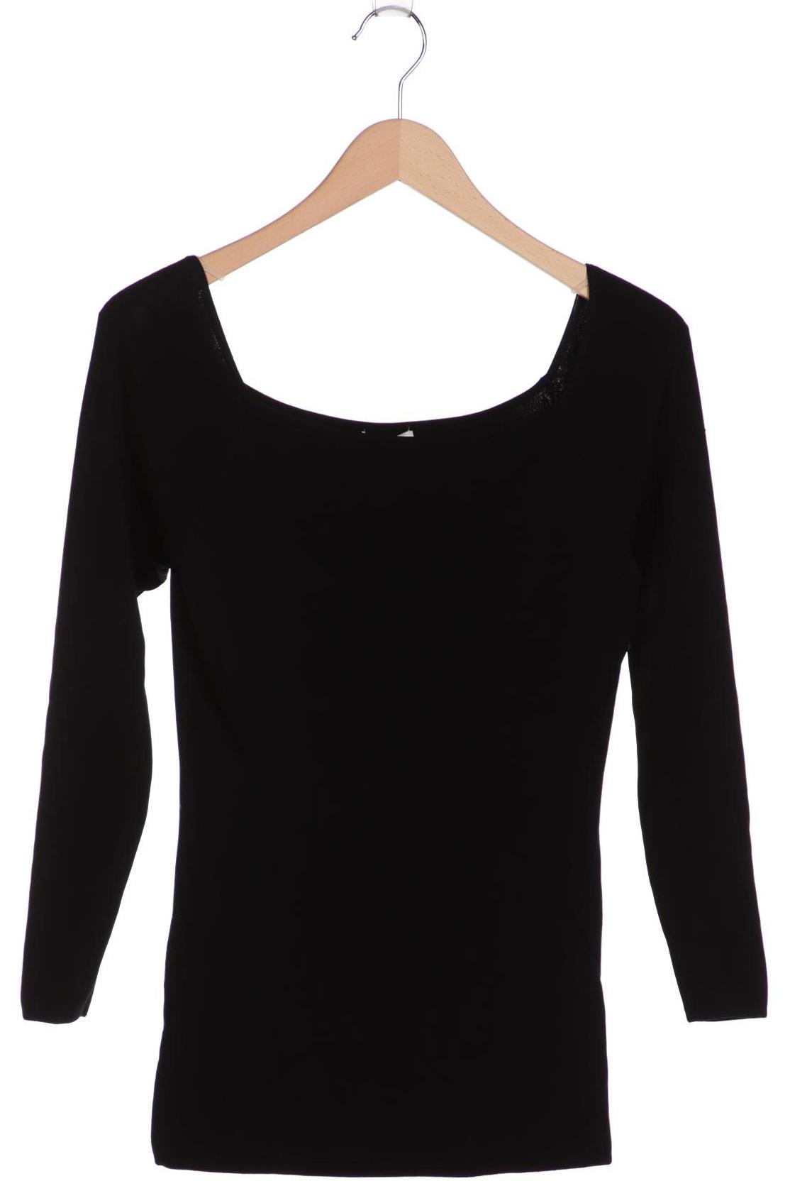

H&M Damen Langarmshirt, schwarz, Gr. 42