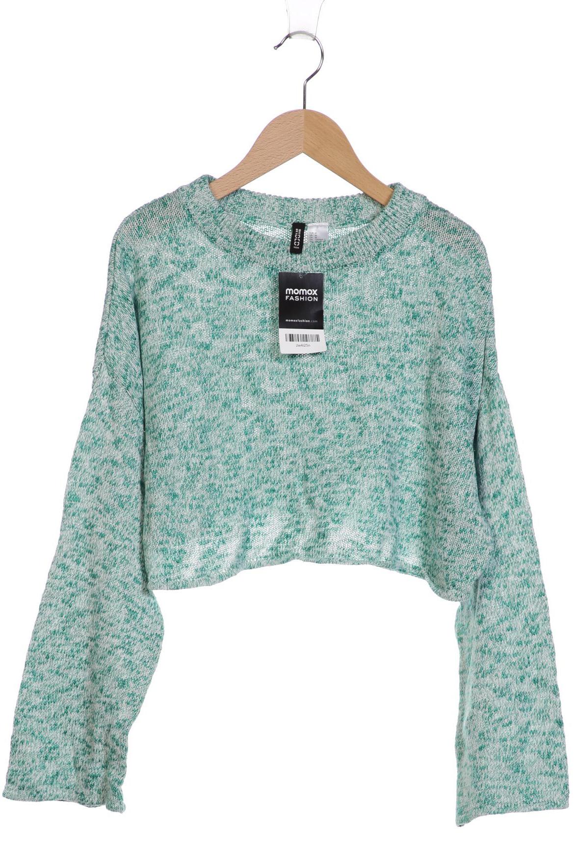 

H&M Damen Pullover, grün, Gr. 38
