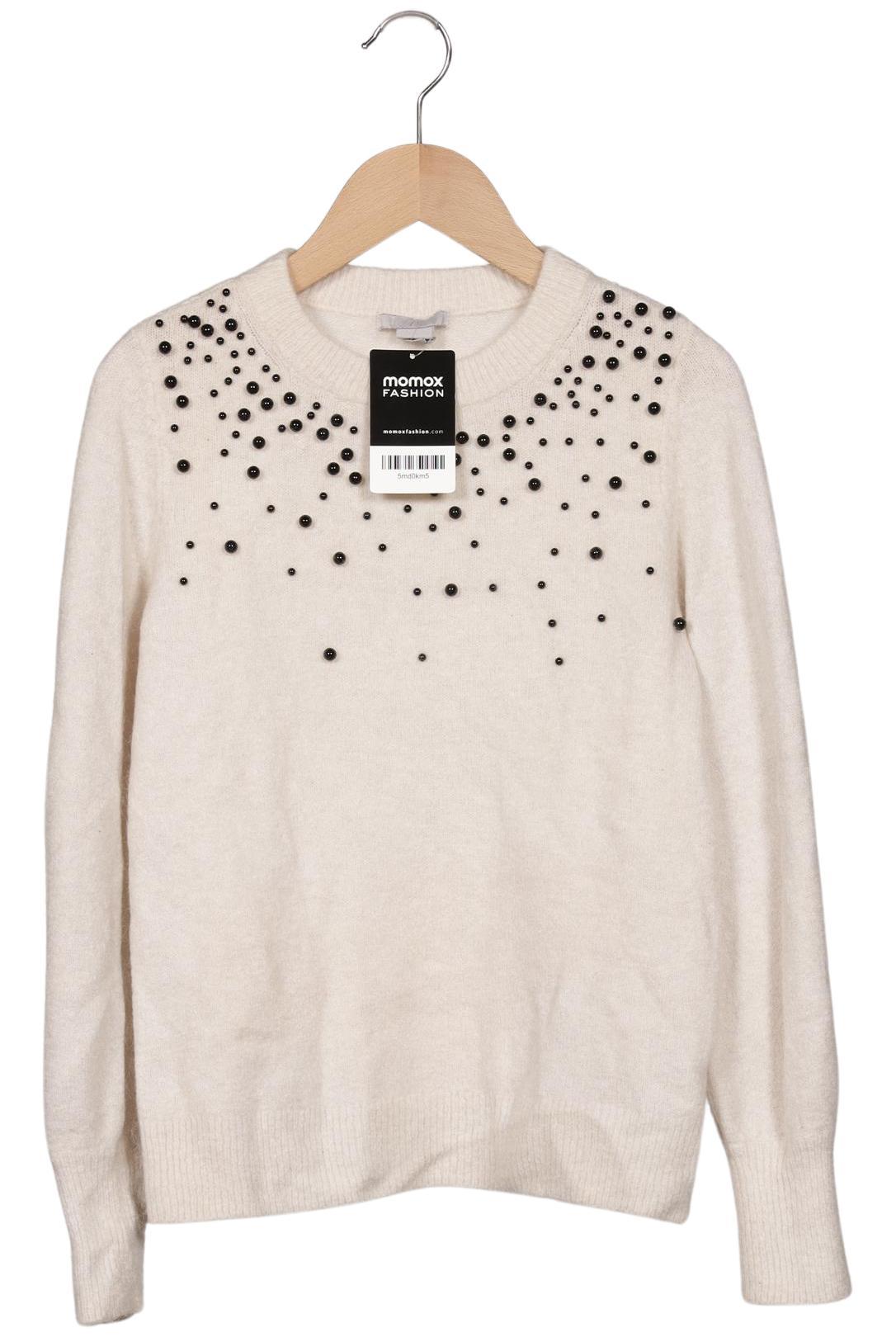 

H&M Damen Pullover, cremeweiß, Gr. 36