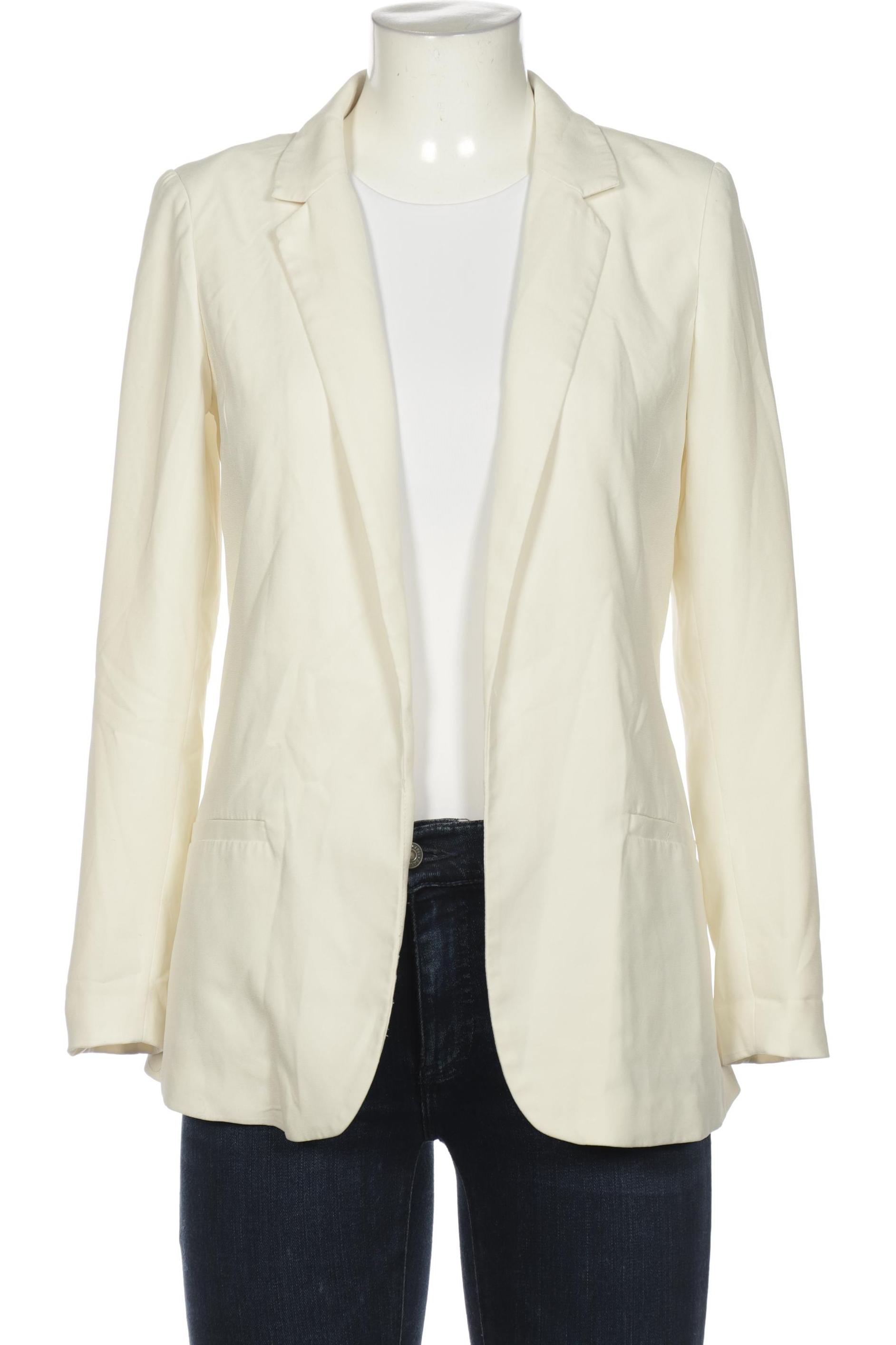 

H&M Damen Blazer, cremeweiß, Gr. 38