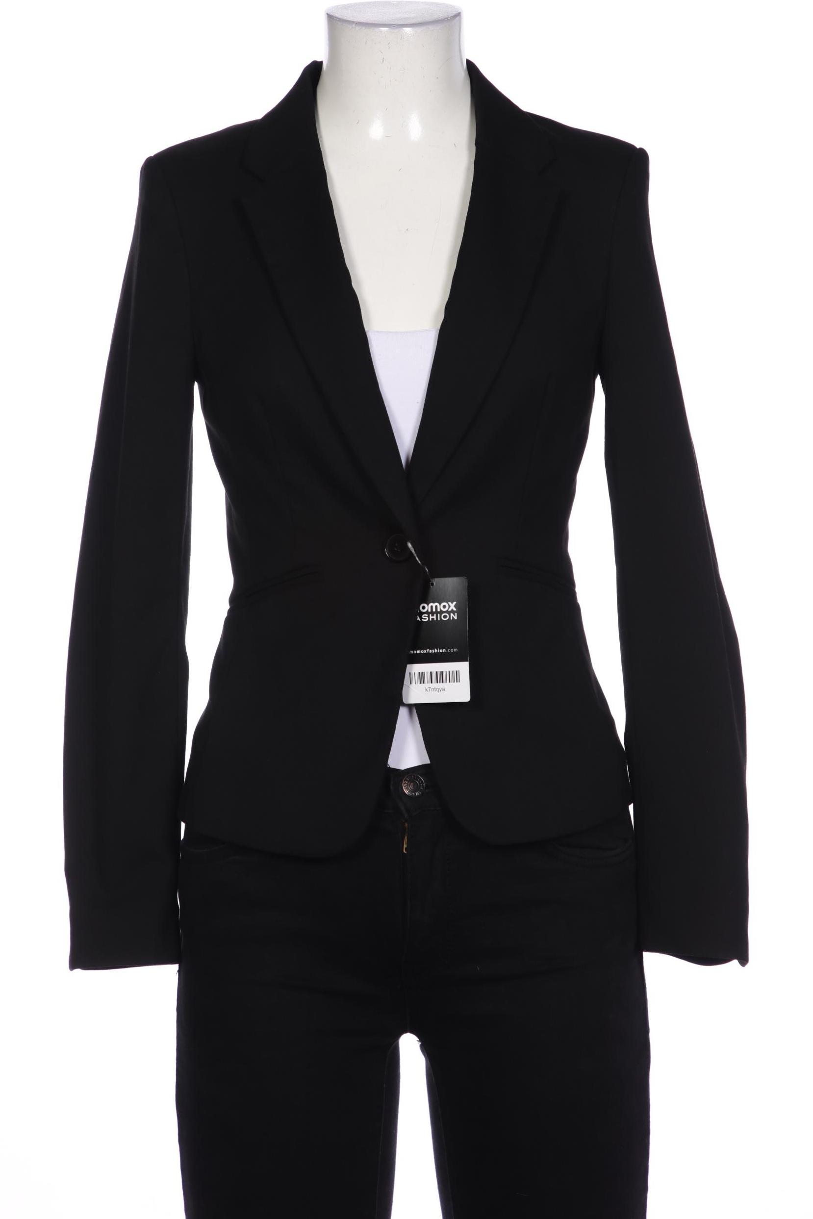 

H&M Damen Blazer, schwarz, Gr. 34