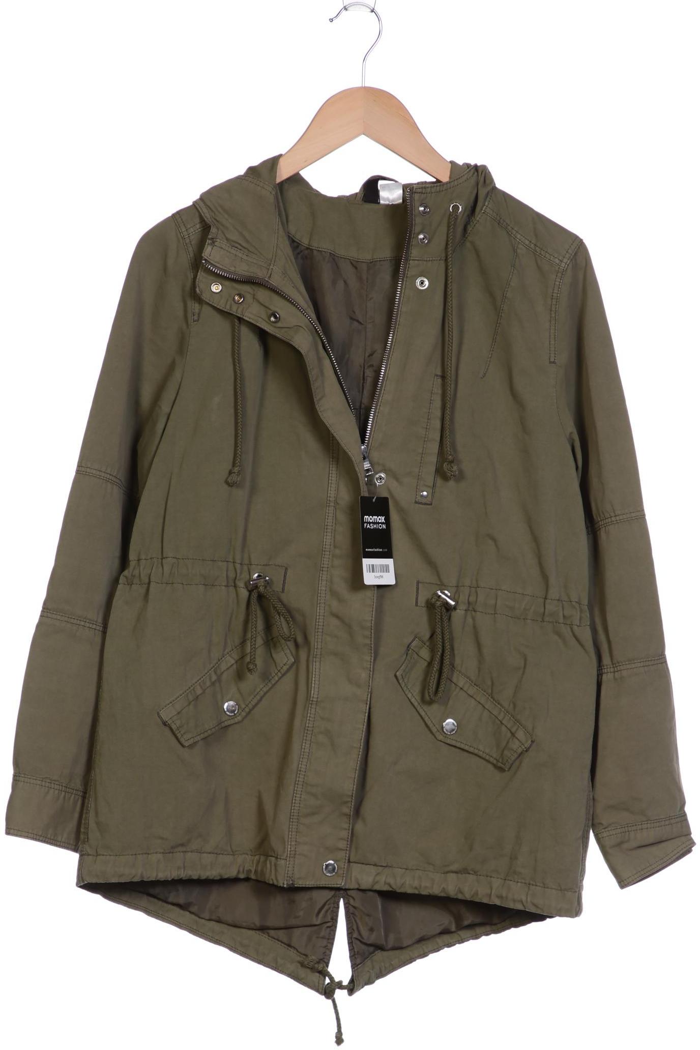 

H&M Damen Mantel, grün