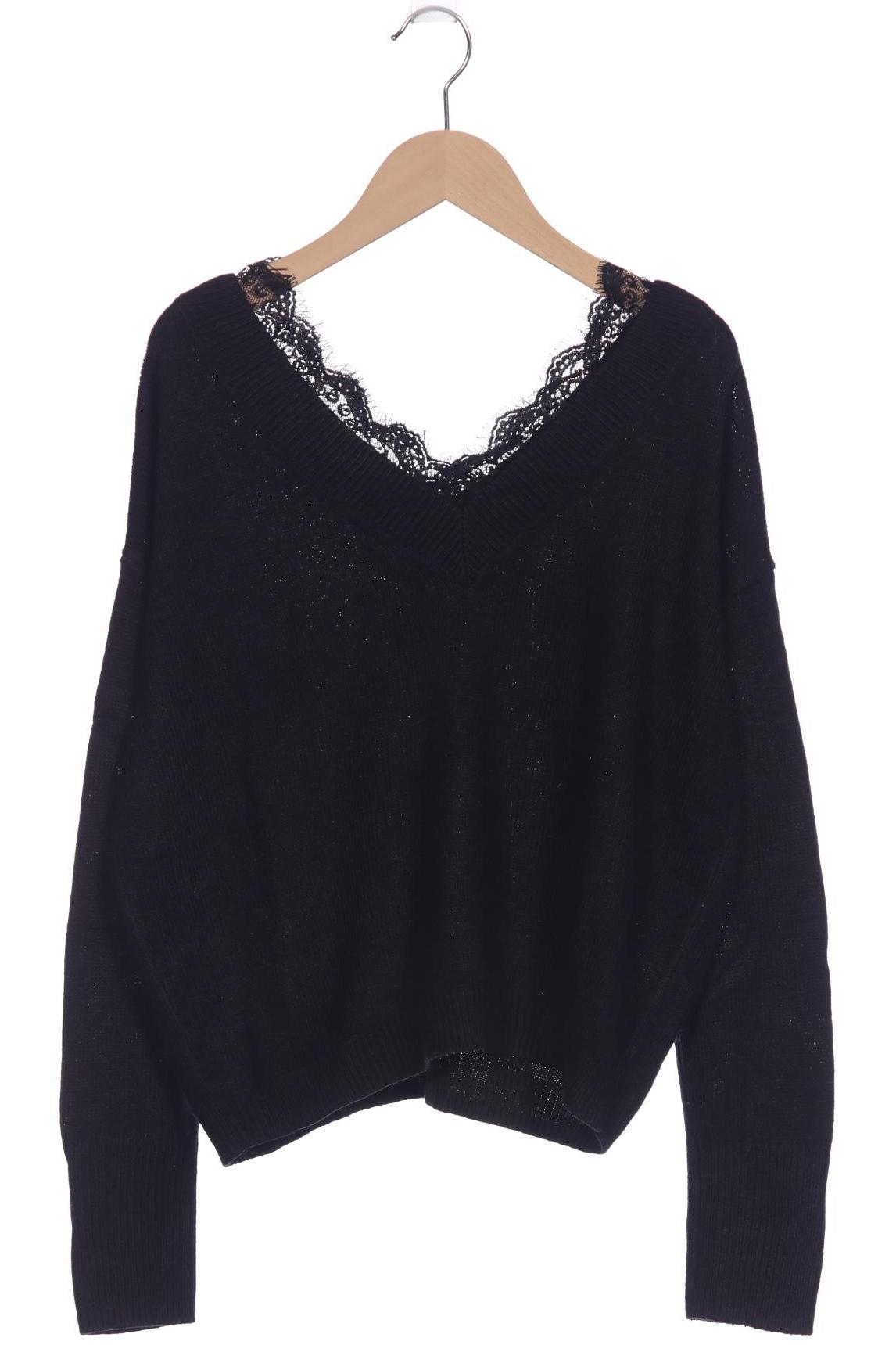 

H&M Damen Pullover, schwarz, Gr. 36