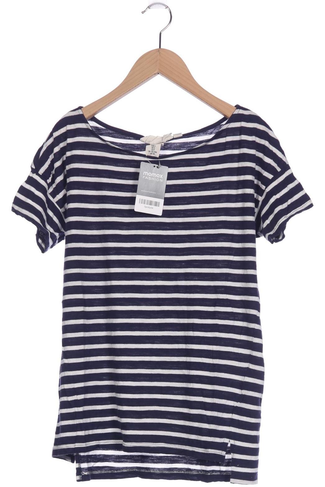 

H&M Damen T-Shirt, marineblau, Gr. 36