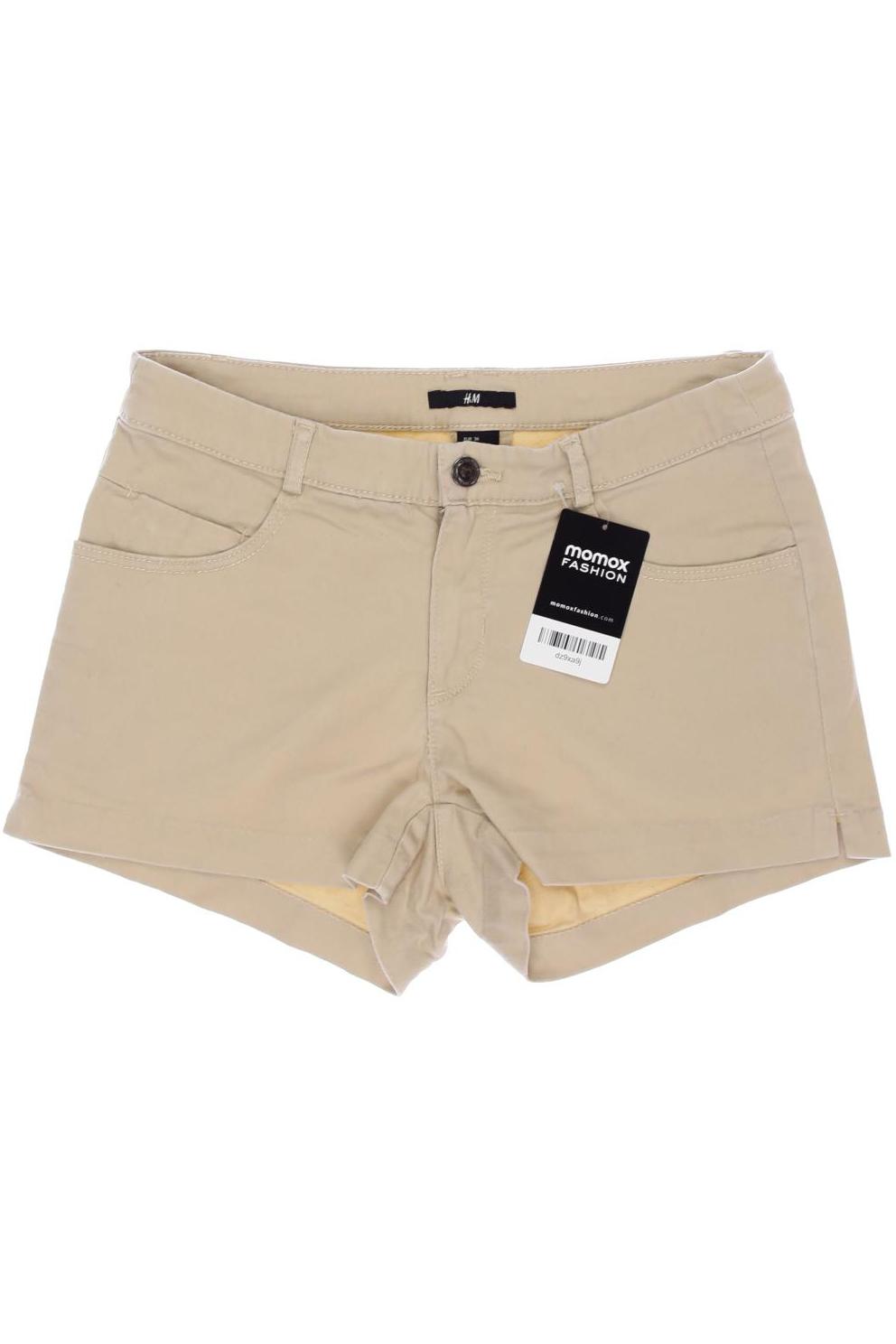 

H&M Damen Shorts, beige, Gr. 36