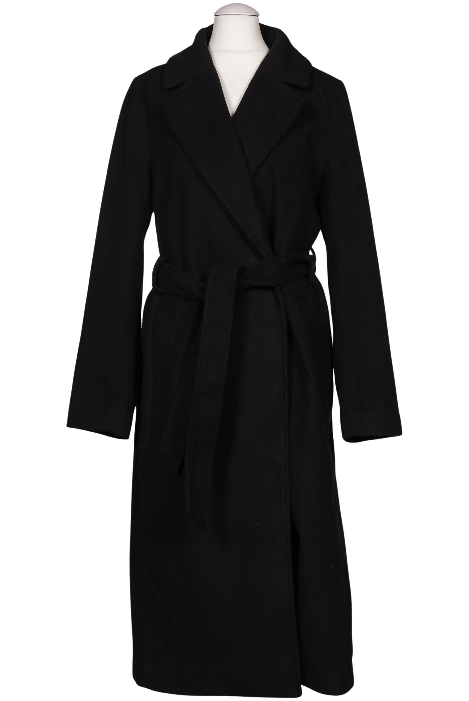 

H&M Damen Mantel, schwarz, Gr. 34