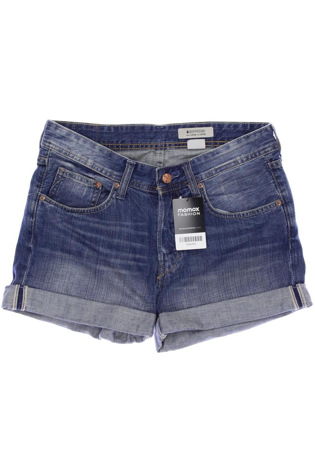 

H&M Damen Shorts, blau, Gr. 36