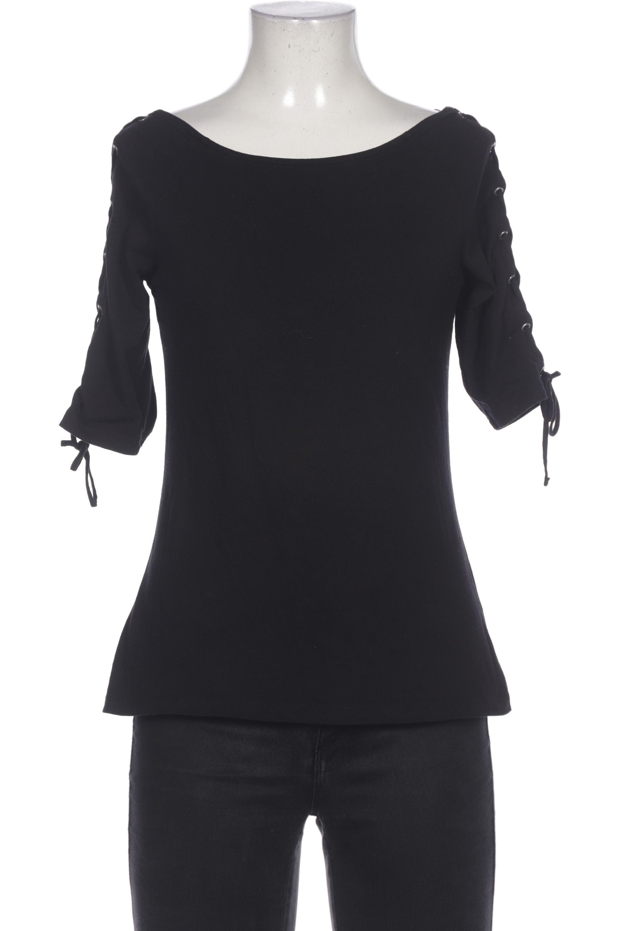 

H&M Damen T-Shirt, schwarz, Gr. 38