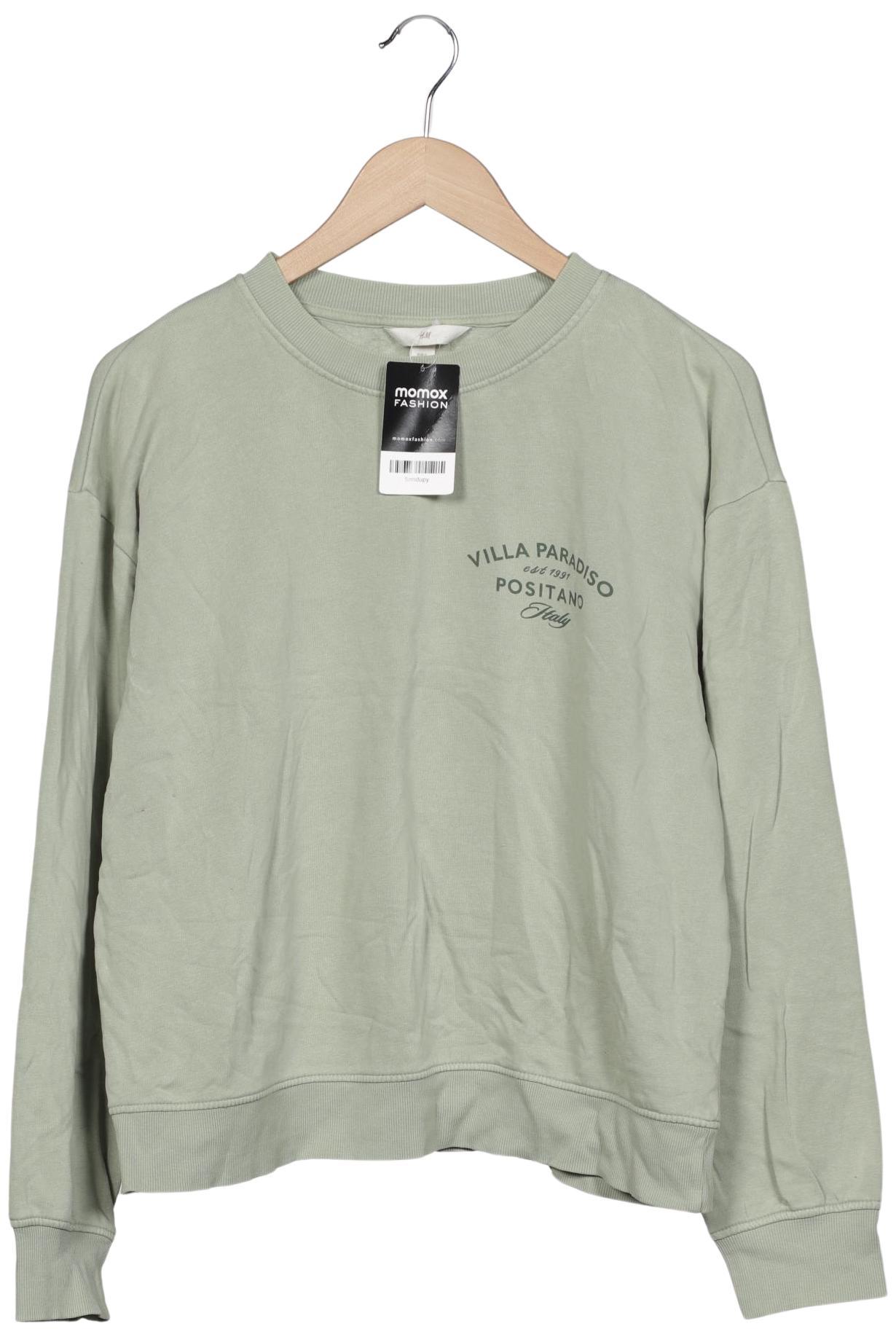 

H&M Damen Sweatshirt, hellgrün, Gr. 36