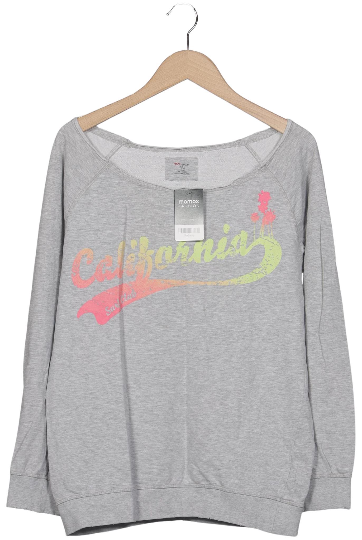 

H&M Damen Sweatshirt, grau, Gr. 38