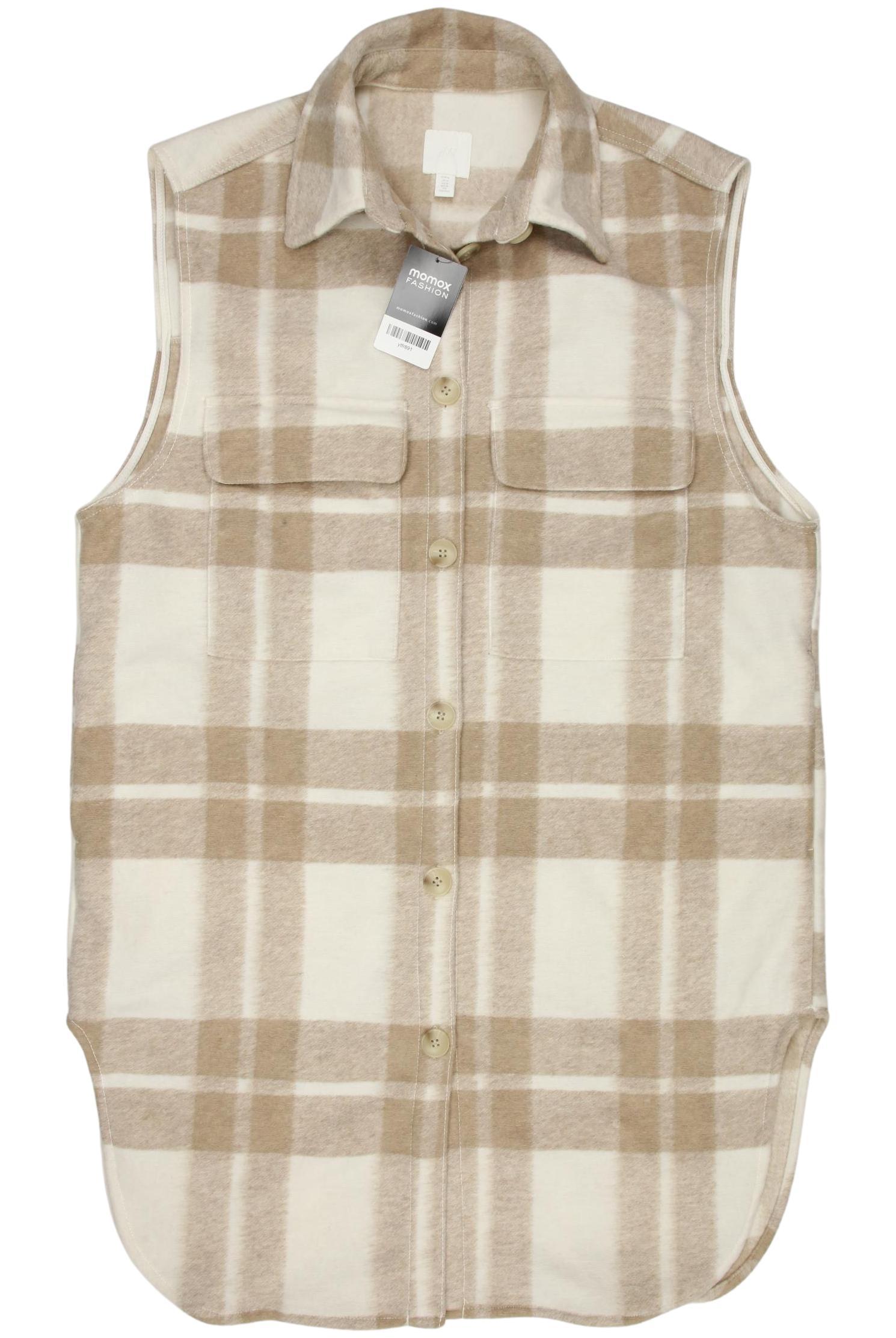 

H&M Damen Weste, beige, Gr. 38
