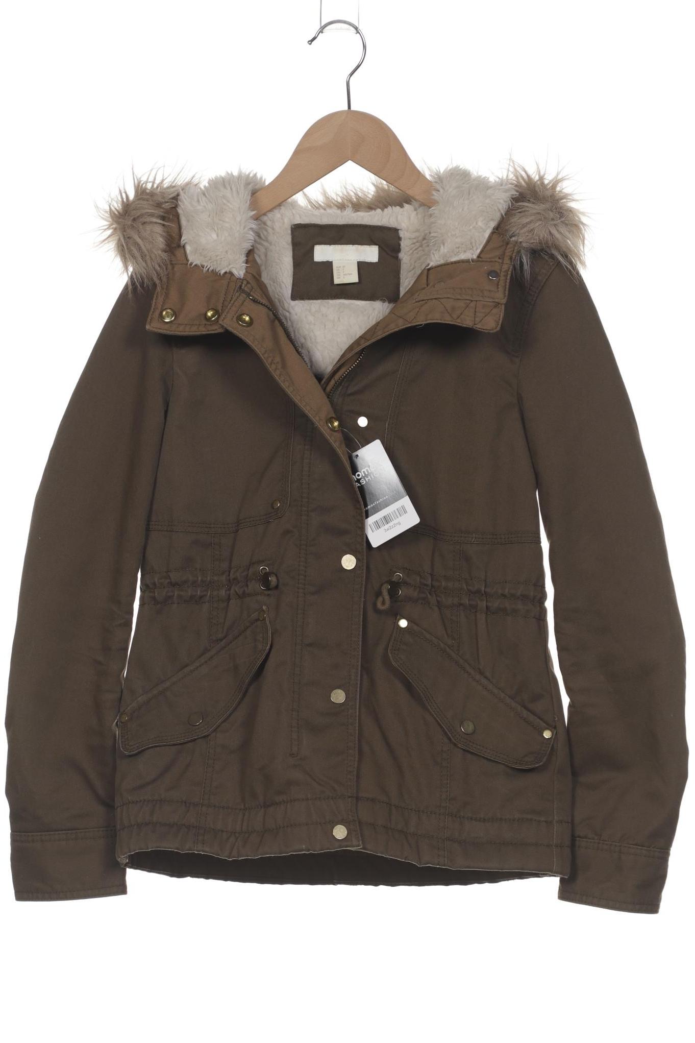 

H&M Damen Jacke, grün, Gr. 32