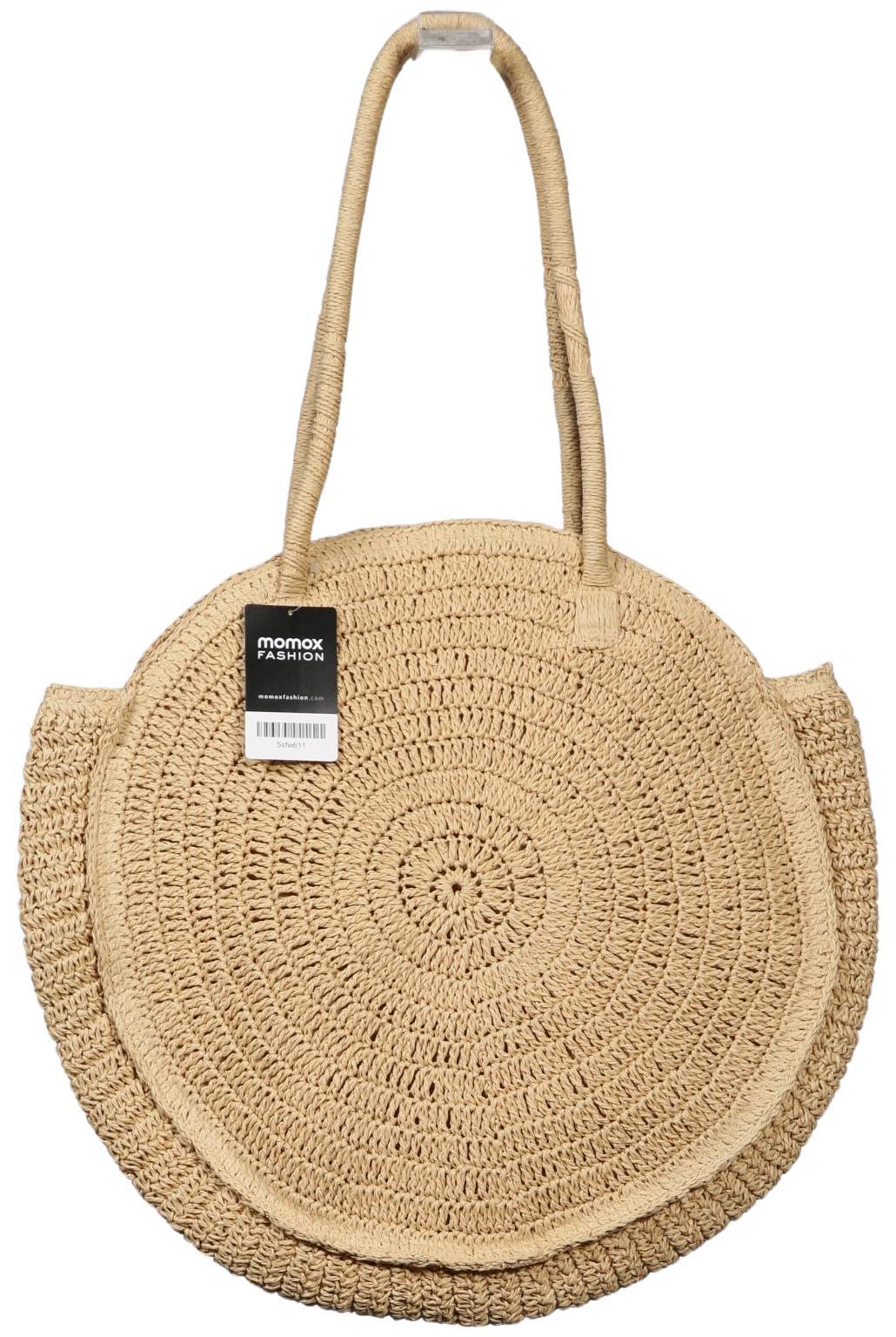 

H&M Damen Handtasche, beige, Gr.