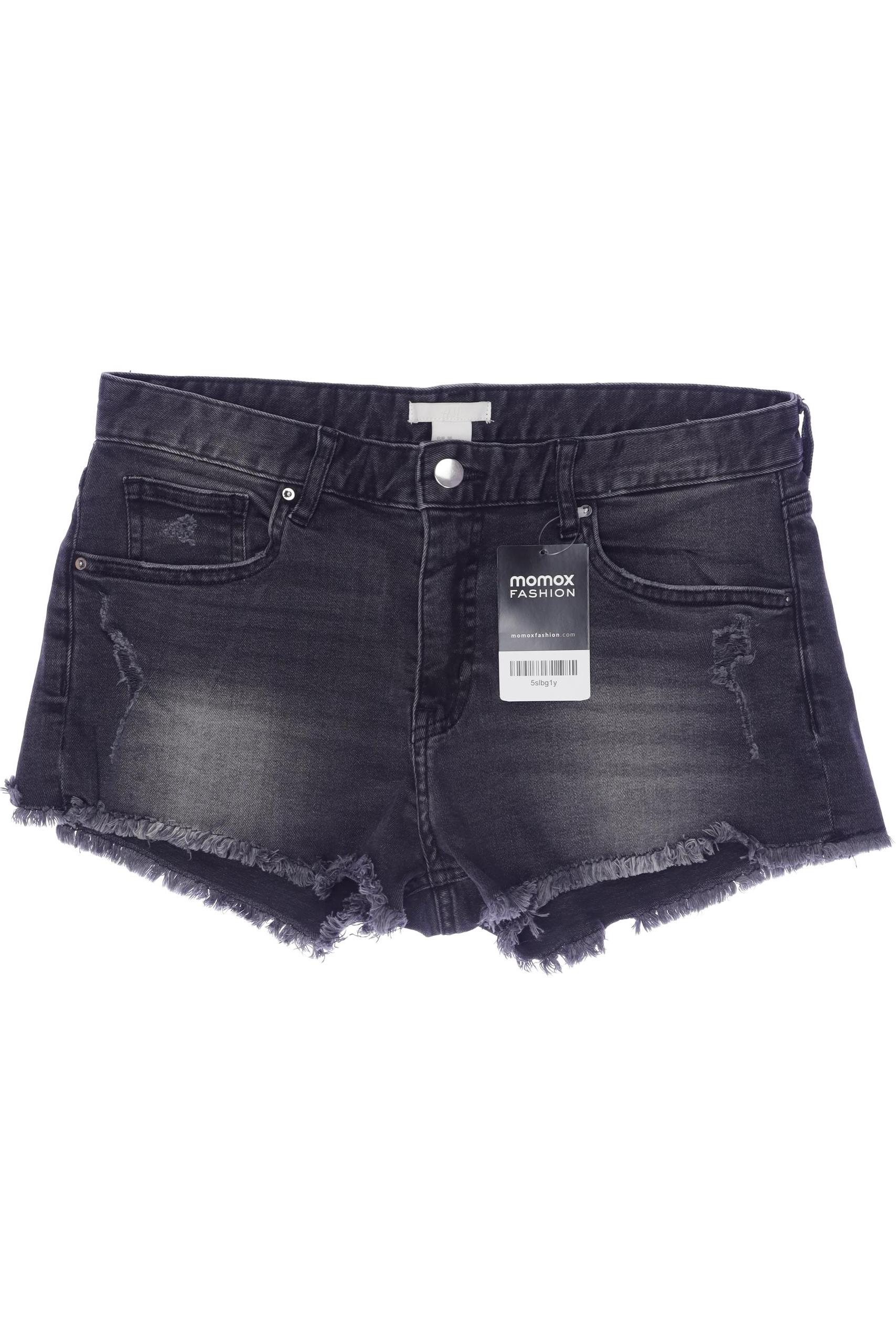 

H&M Damen Shorts, grau, Gr. 38