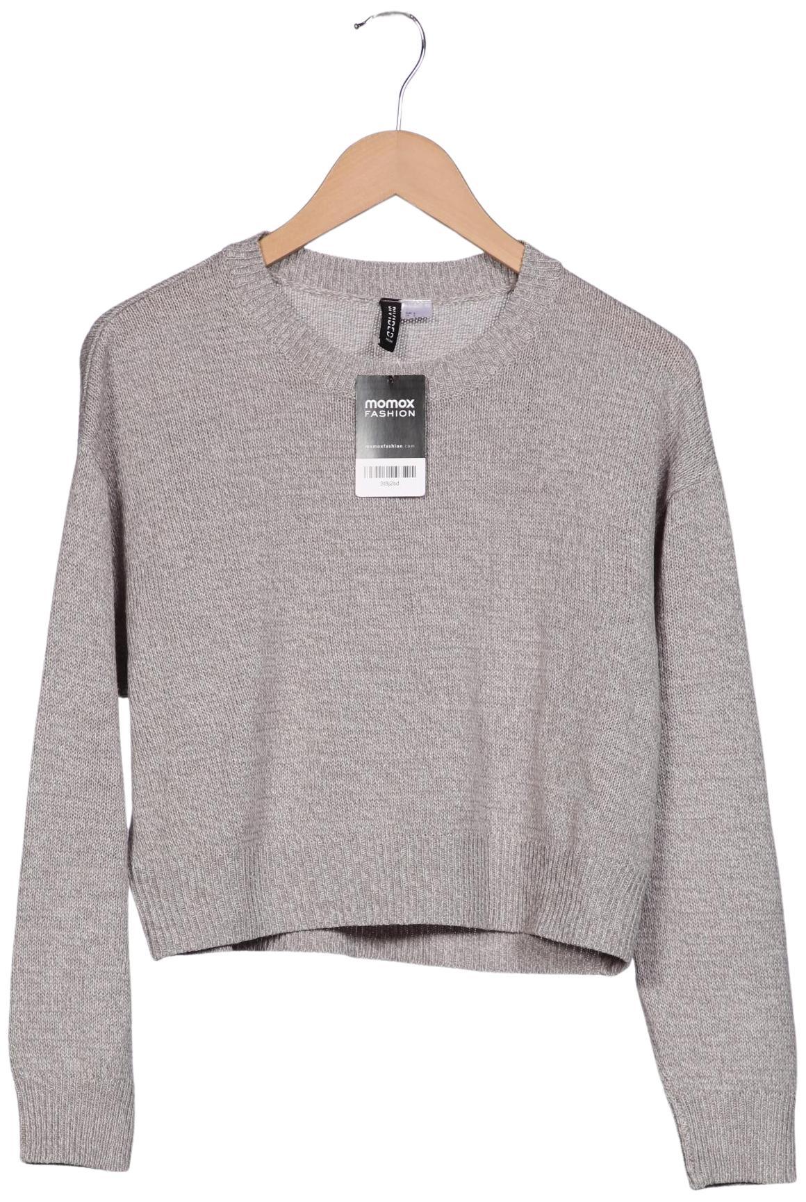 

H&M Damen Pullover, grau, Gr. 36