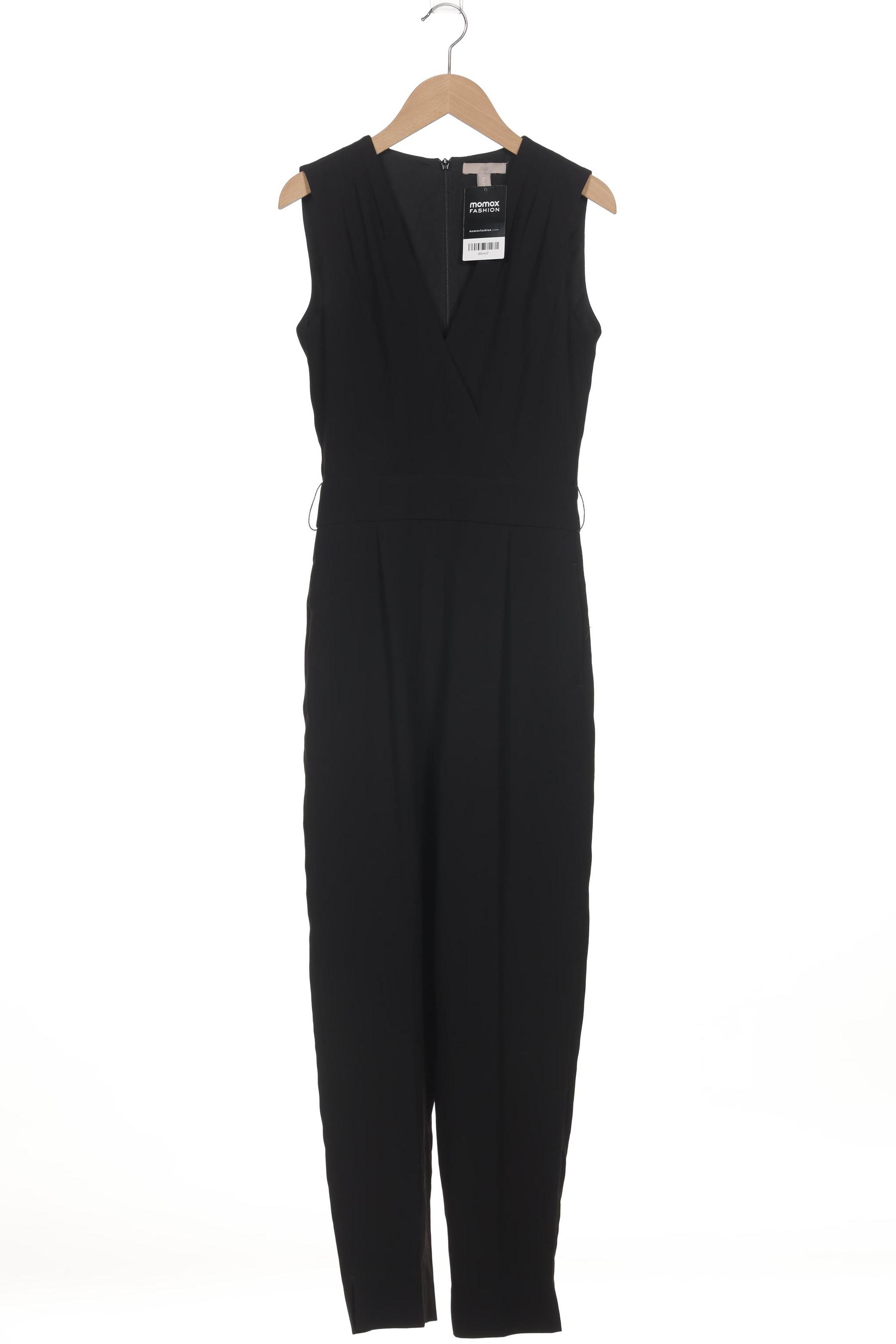 

H&M Damen Jumpsuit/Overall, schwarz, Gr. 32