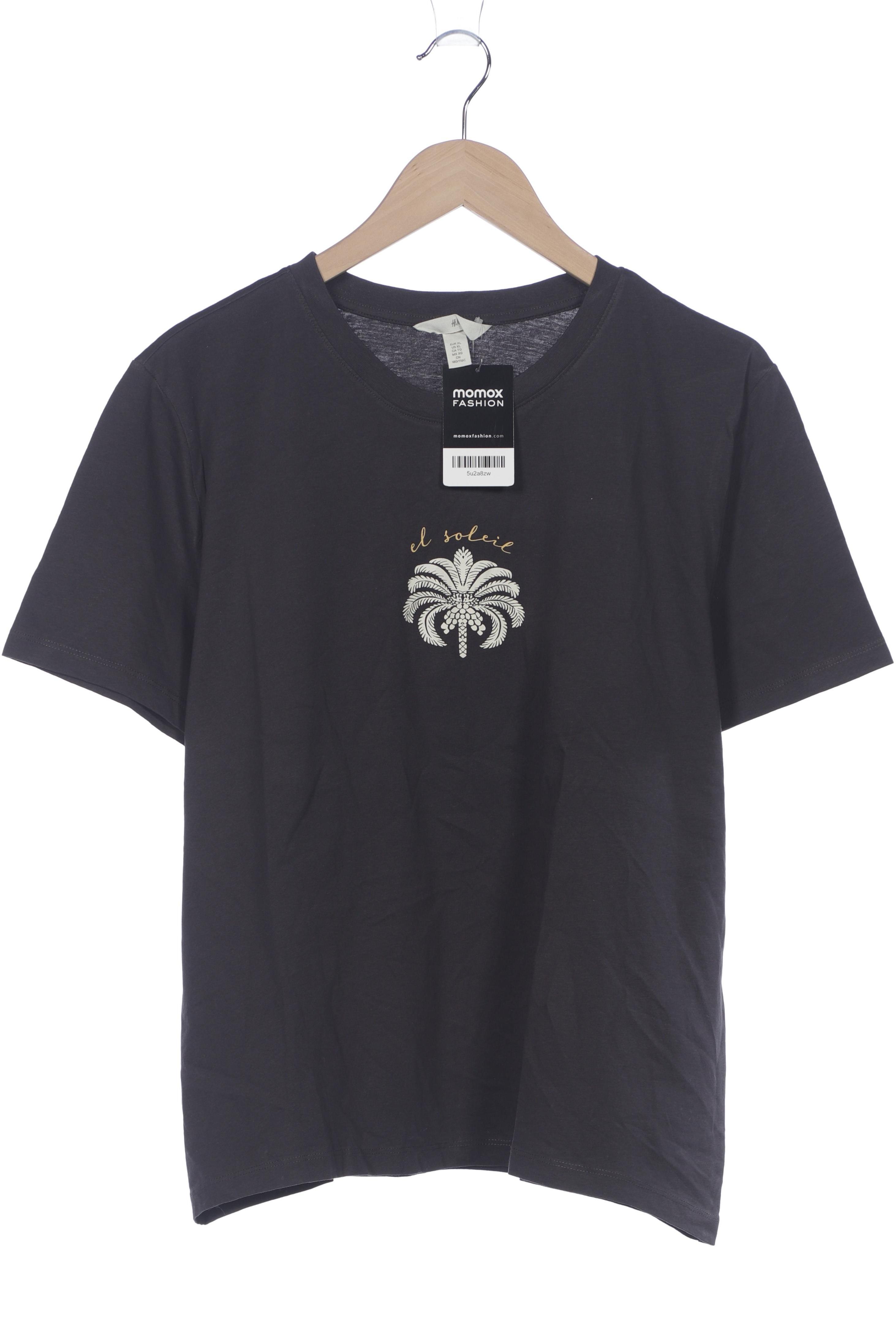 

H&M Damen T-Shirt, grau, Gr. 44