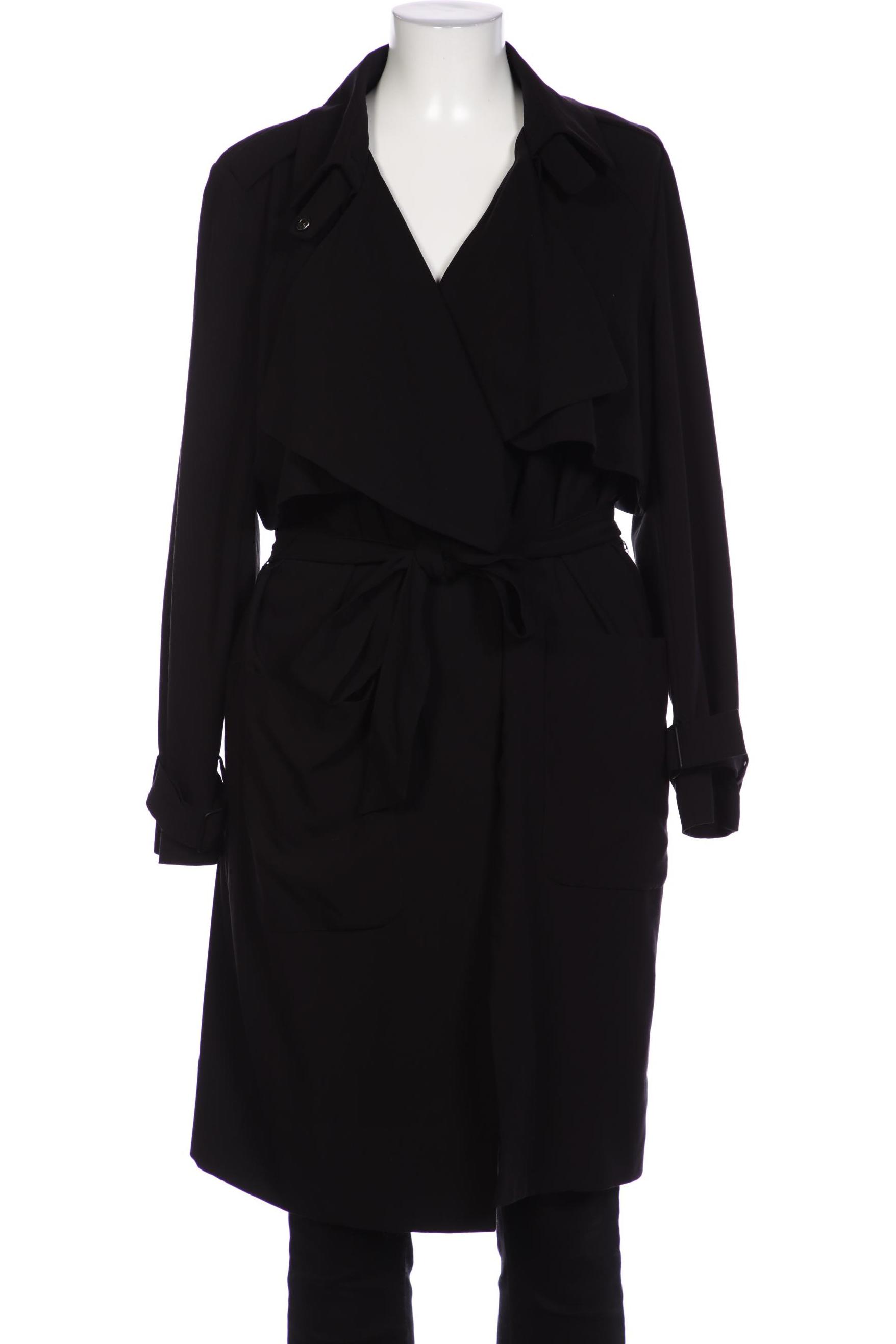 

H&M Damen Mantel, schwarz, Gr. 42