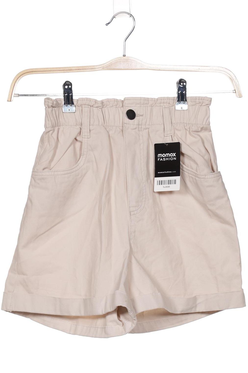 

H&M Damen Shorts, cremeweiß, Gr. 34