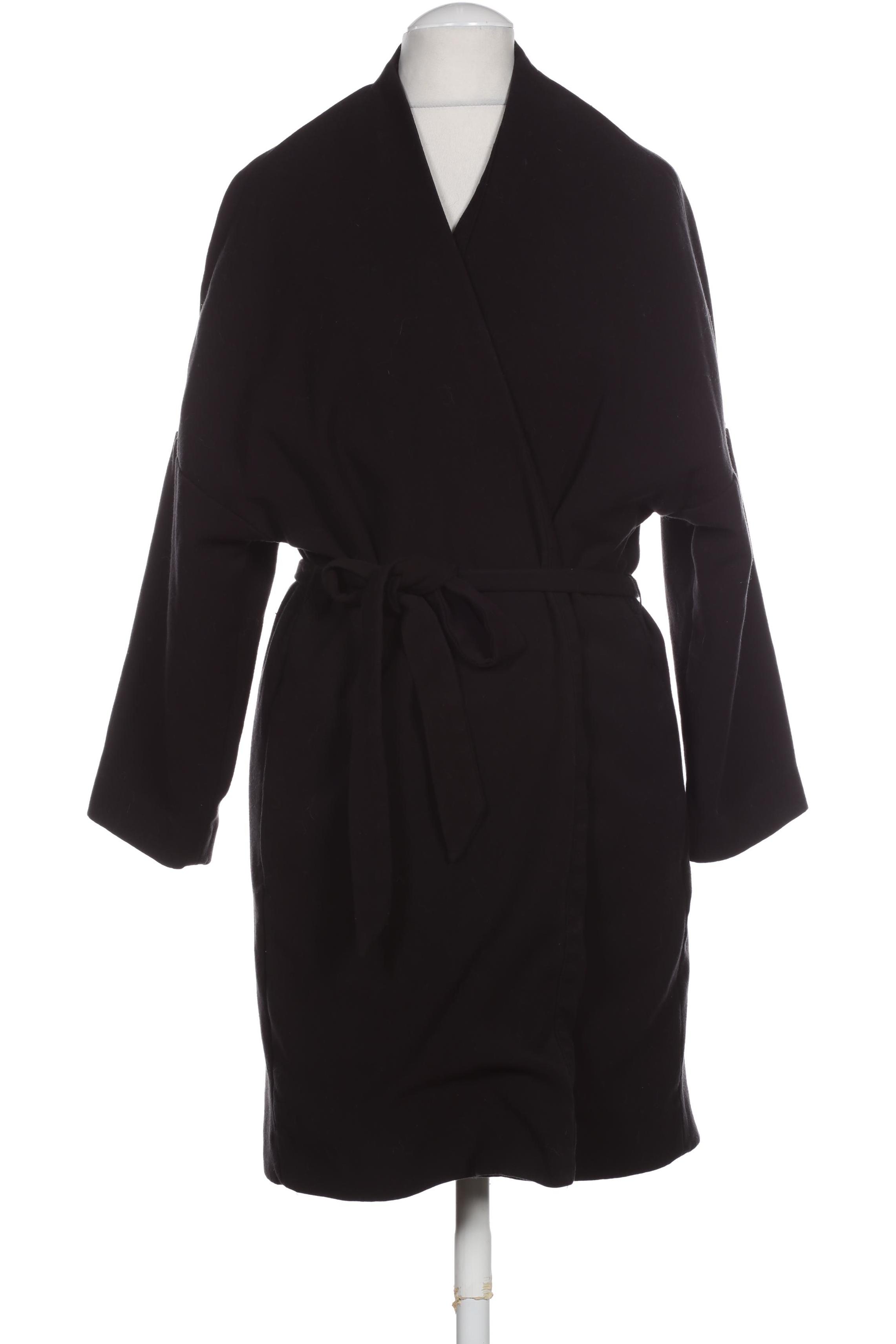 

H&M Damen Mantel, schwarz, Gr. 34
