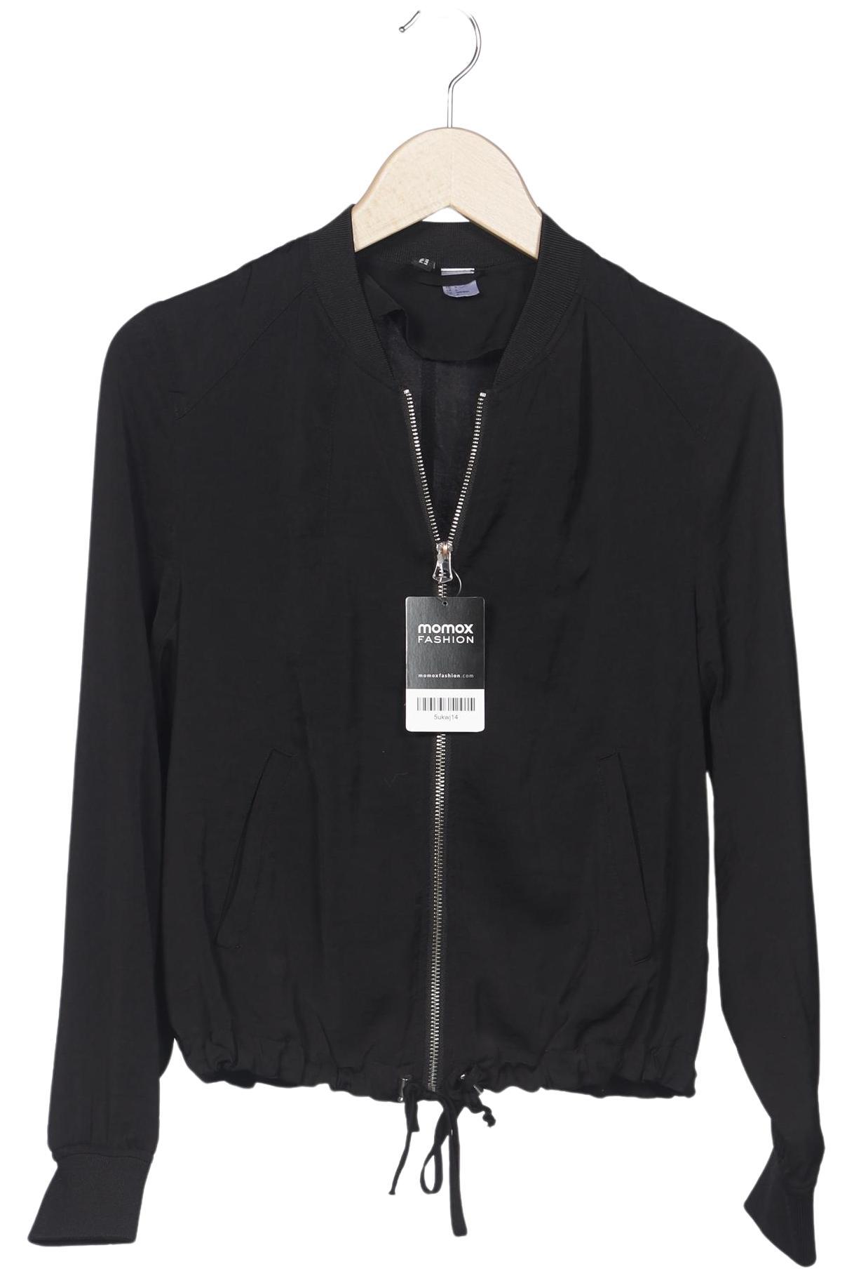 

H&M Damen Jacke, schwarz, Gr. 36