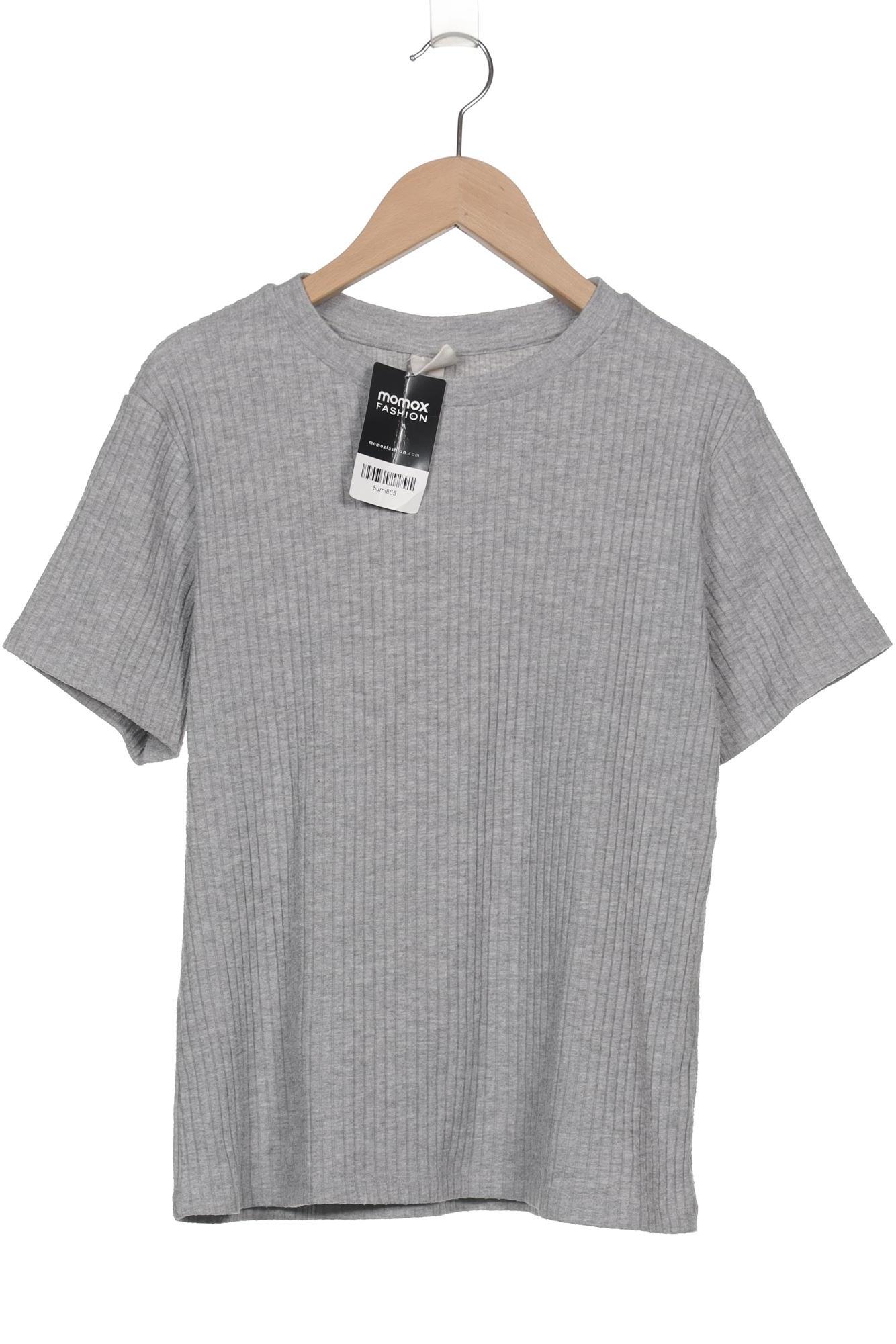 

H&M Damen T-Shirt, grau, Gr. 34