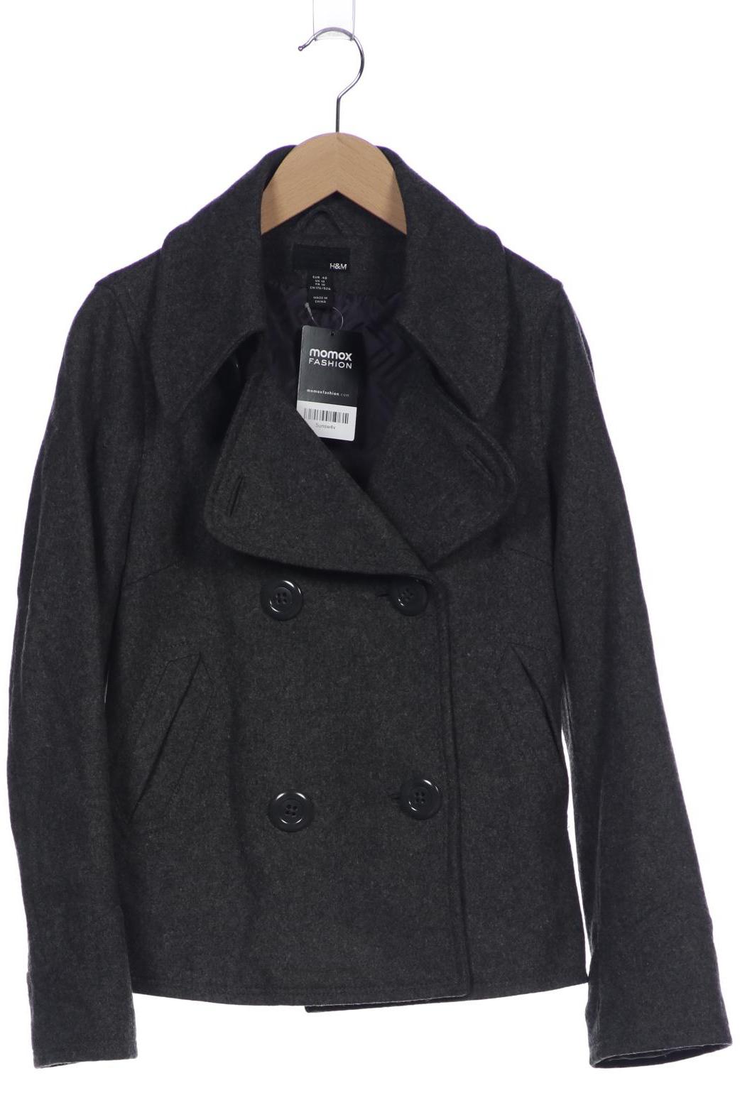 

H&M Damen Jacke, grau, Gr. 40