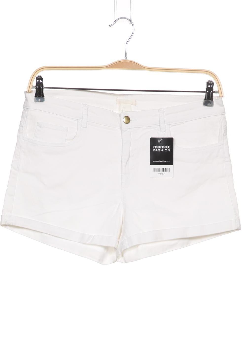 

H&M Damen Shorts, weiß, Gr. 42