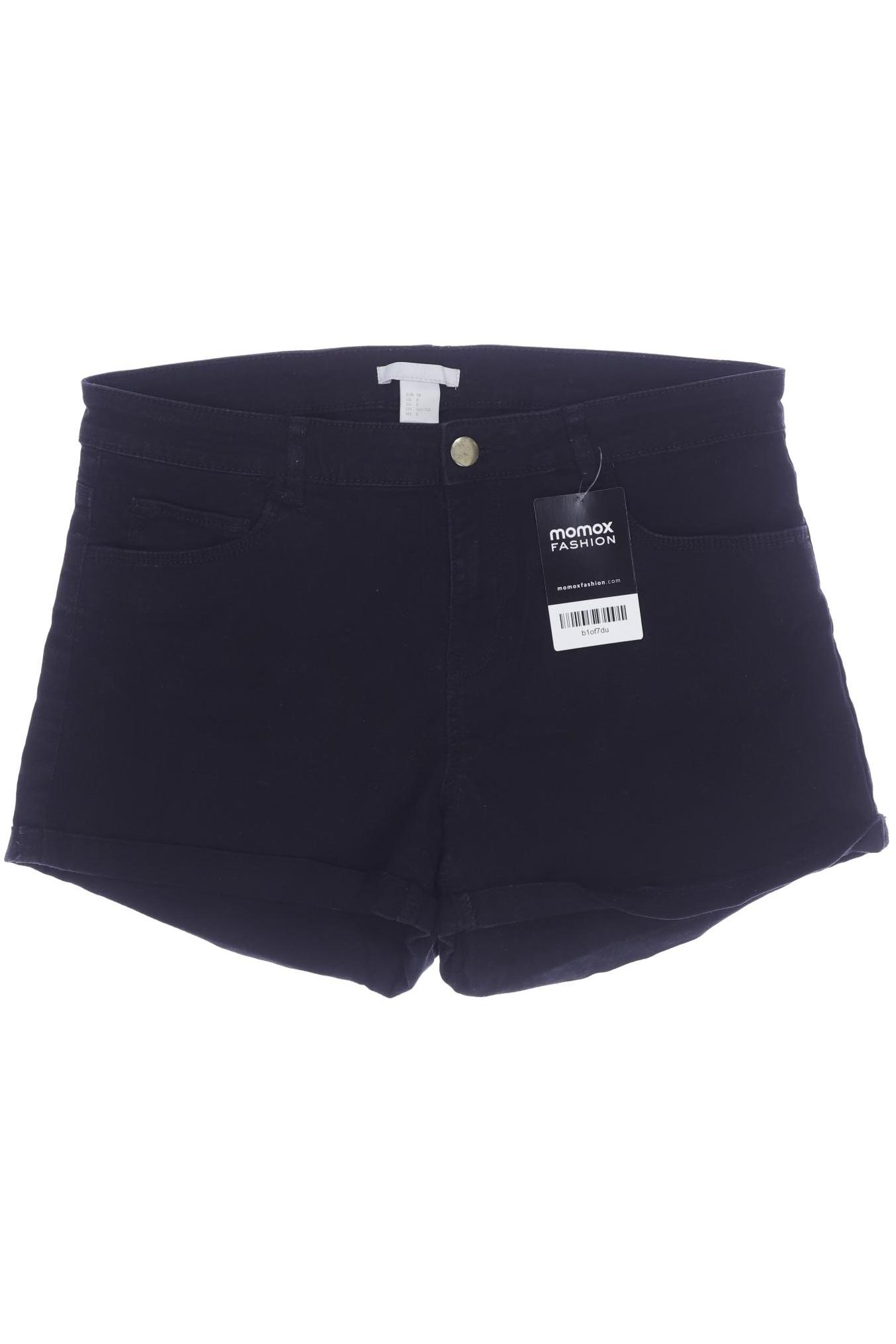 

H&M Damen Shorts, schwarz, Gr. 38