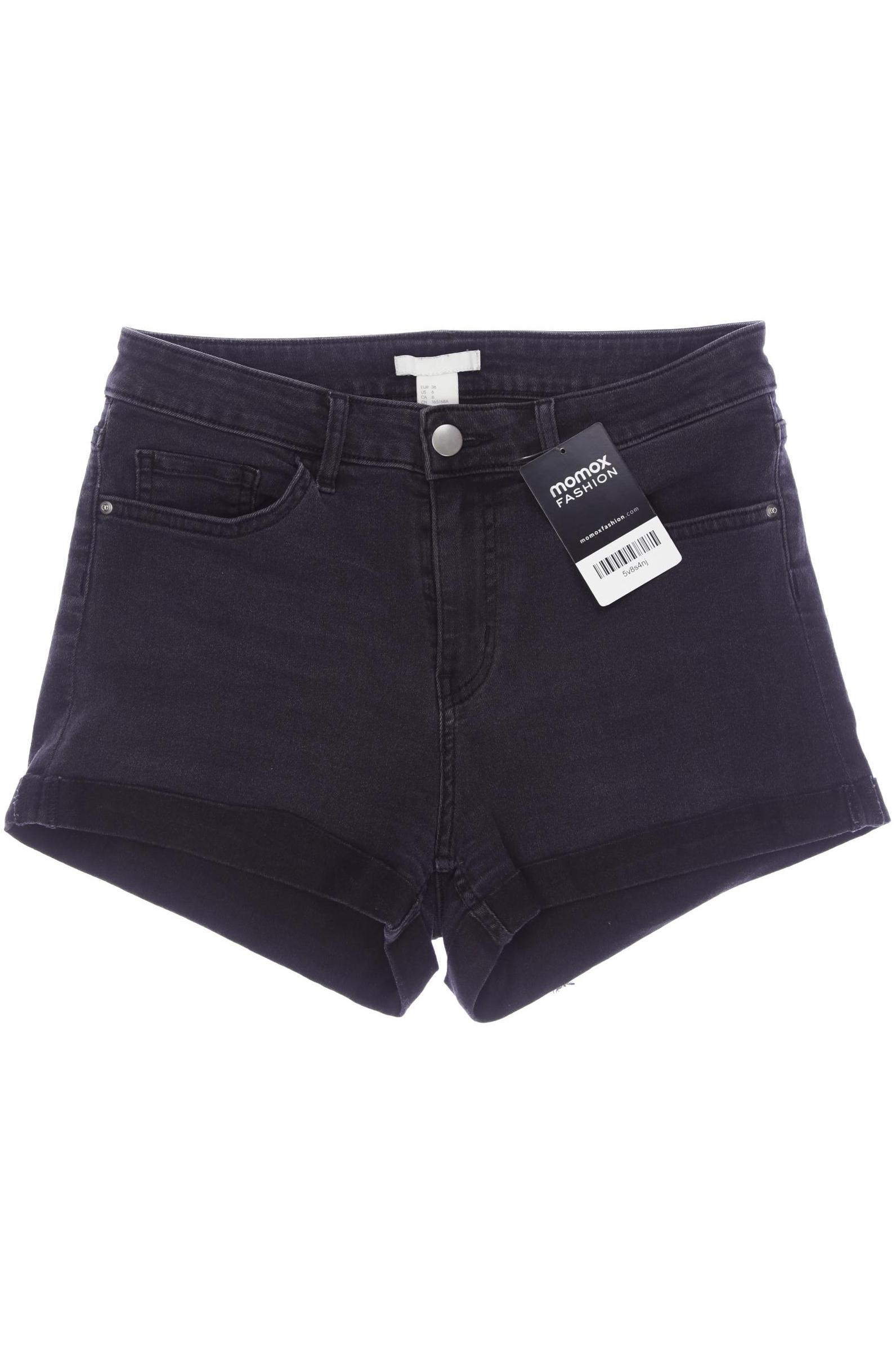 

H&M Damen Shorts, grau, Gr. 36