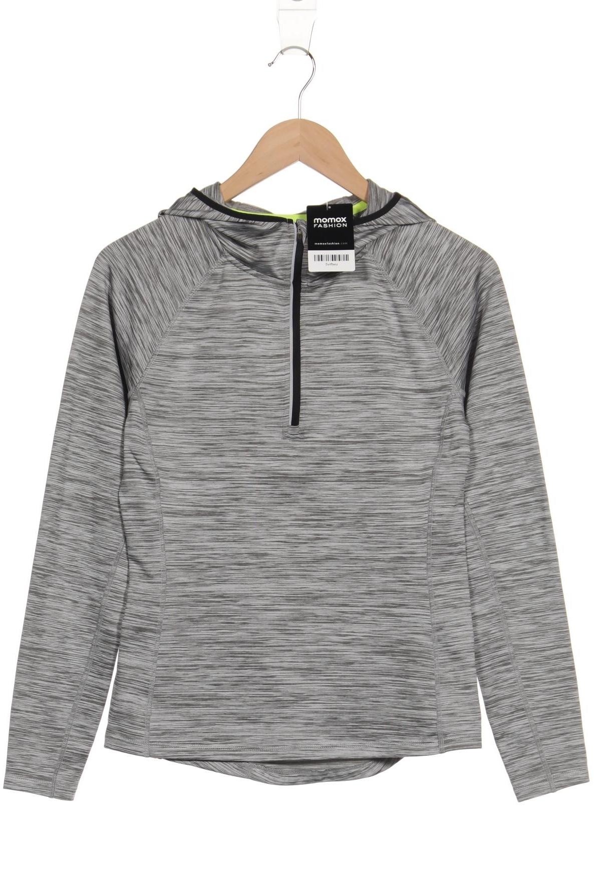 

H&M Damen Kapuzenpullover, grau, Gr. 36