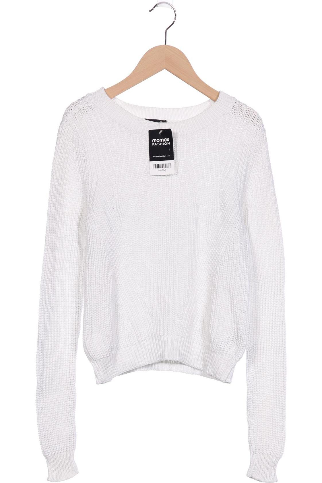 

H&M Damen Pullover, weiß, Gr. 34