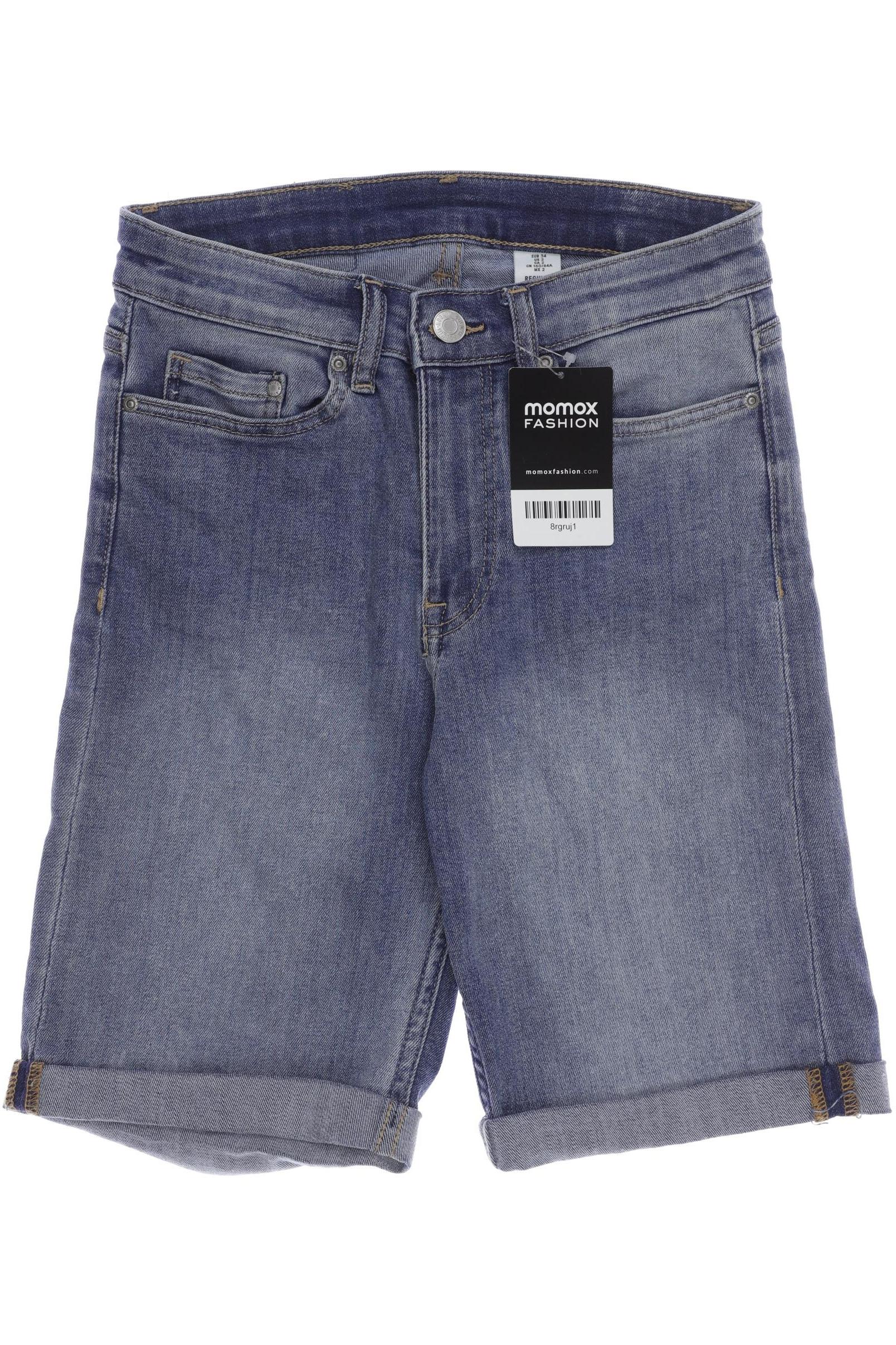 

H&M Damen Shorts, blau, Gr. 34