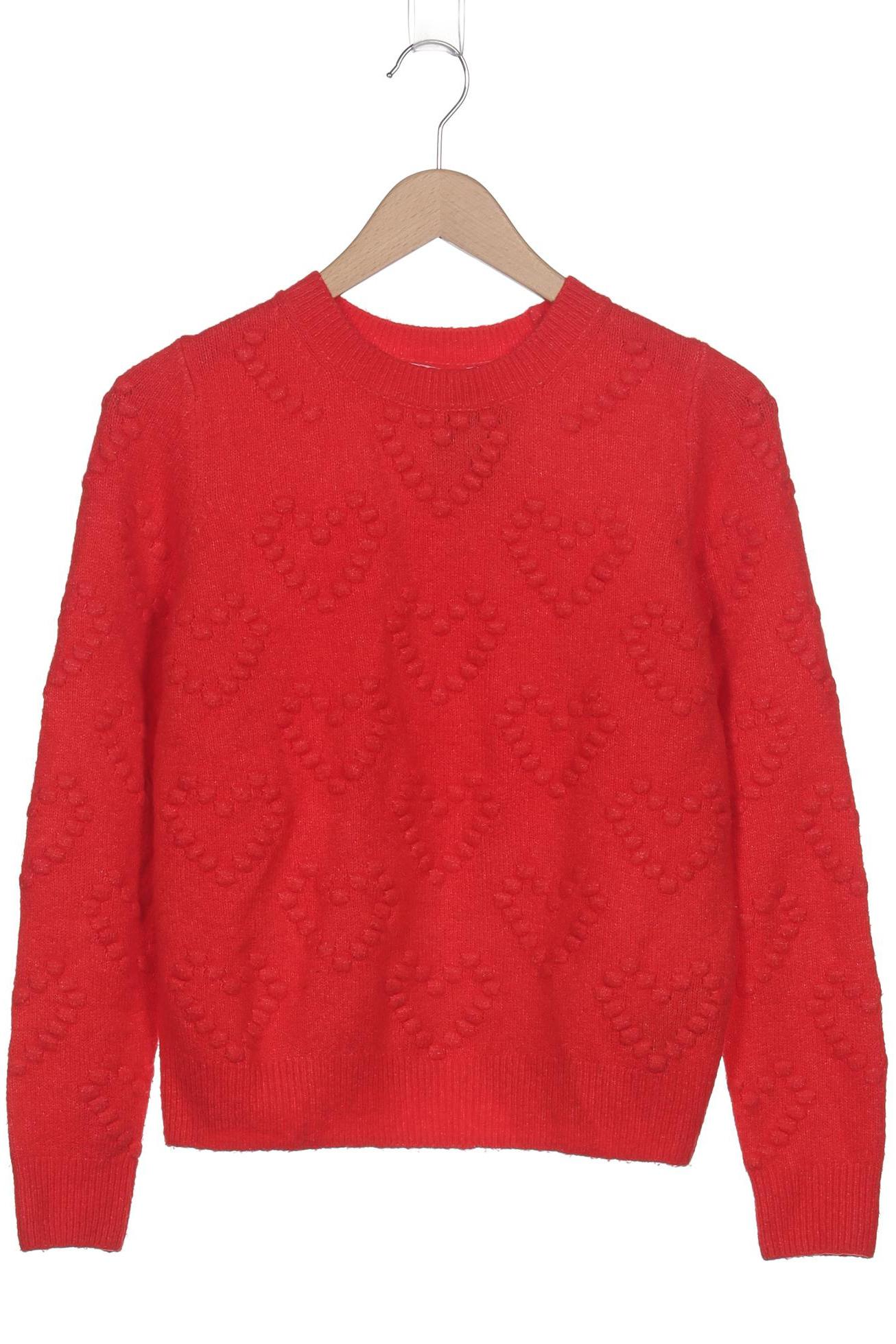 

H&M Damen Pullover, rot, Gr. 34