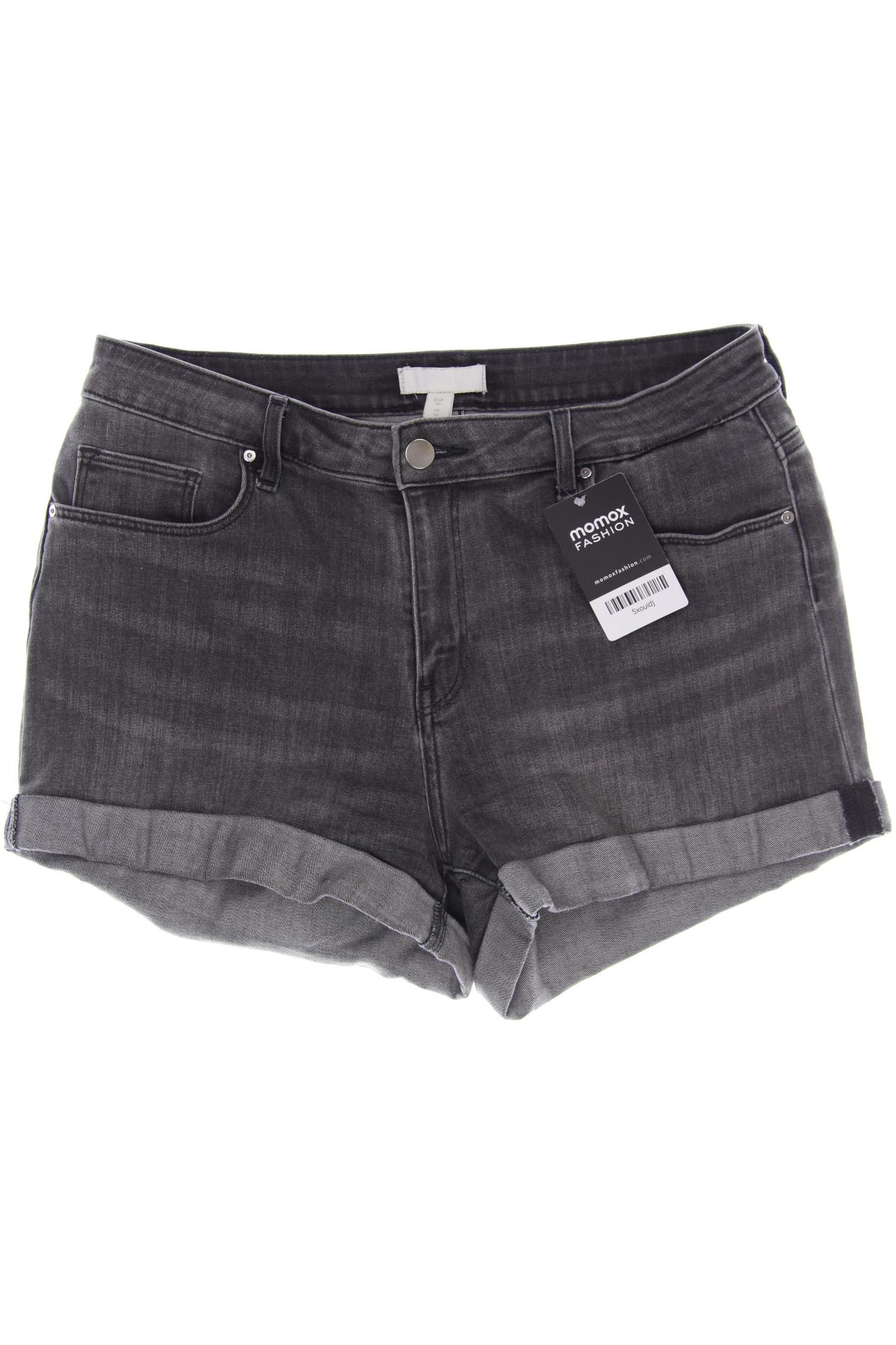 

H&M Damen Shorts, grau