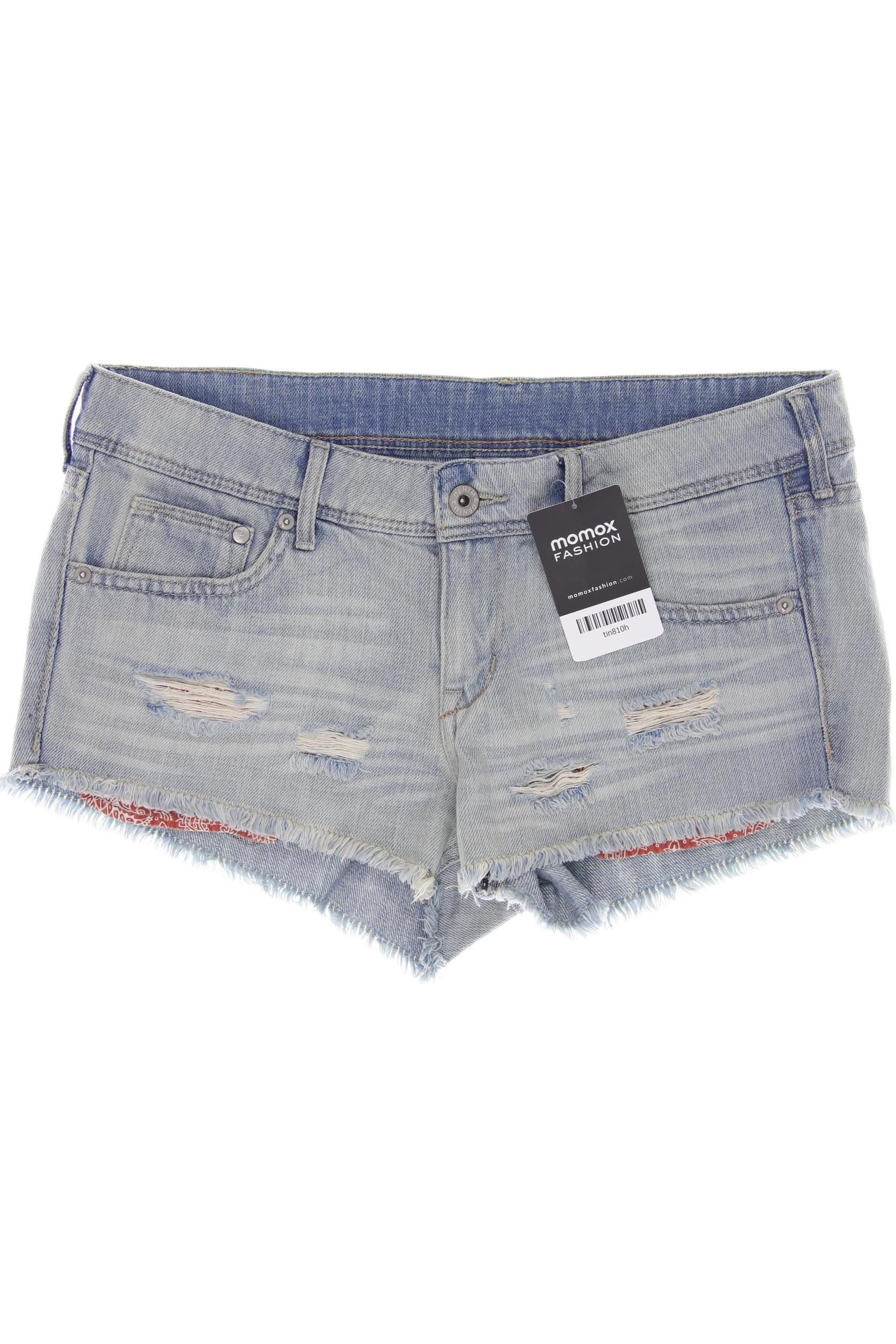 

H&M Damen Shorts, blau, Gr. 38